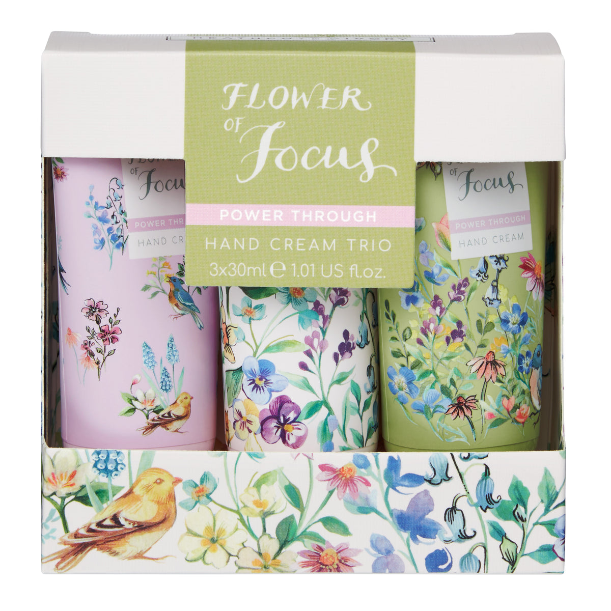 Flowers Of Focus Hand Cream Trio