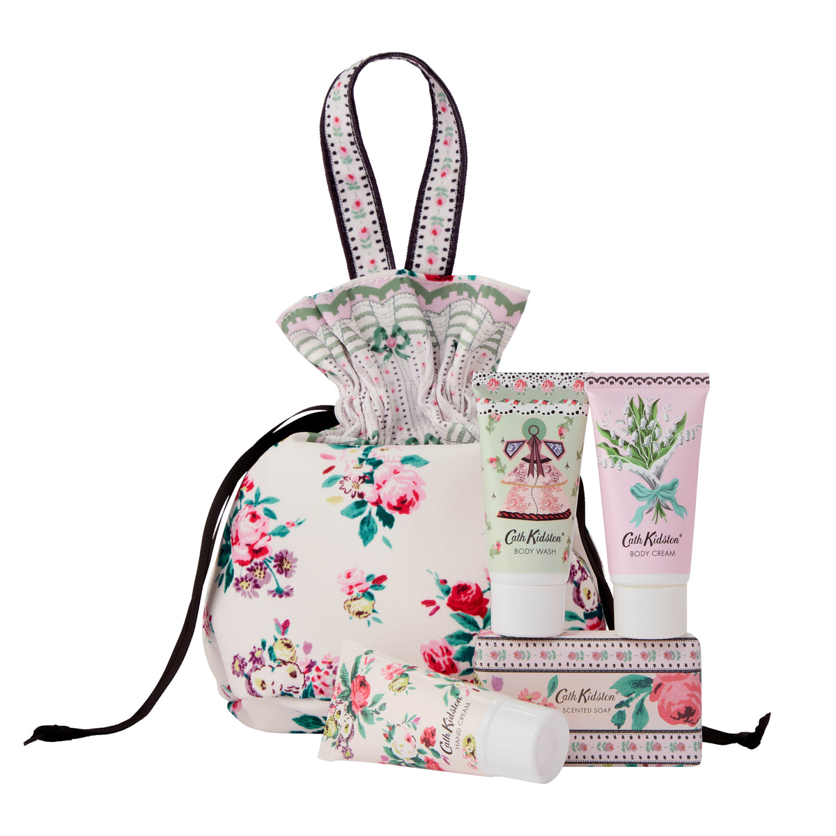 Wild Flowers Travel Beauty Pouch