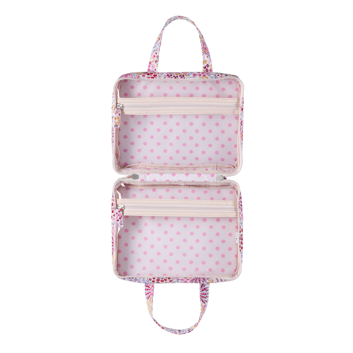 Two Part Wash Bag Strawberry