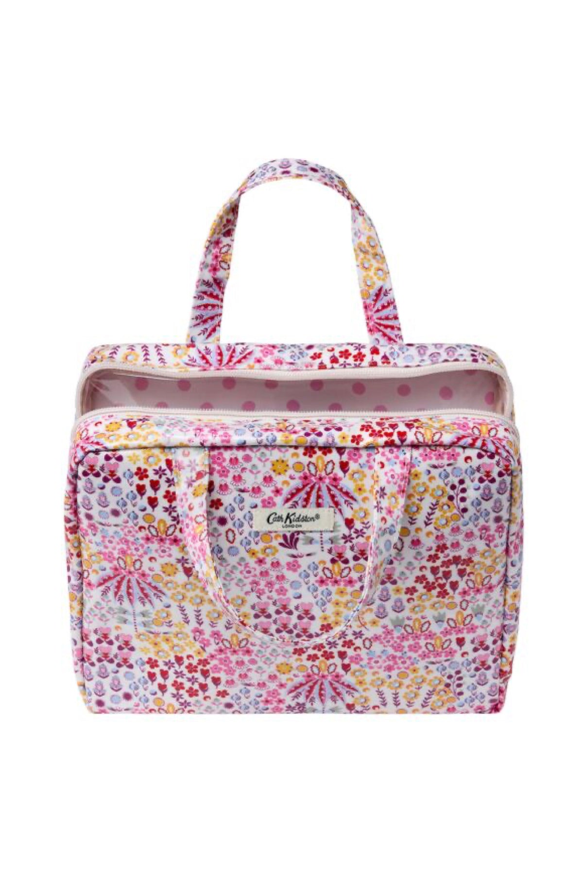 Two Part Wash Bag Affinity Ditsy Print