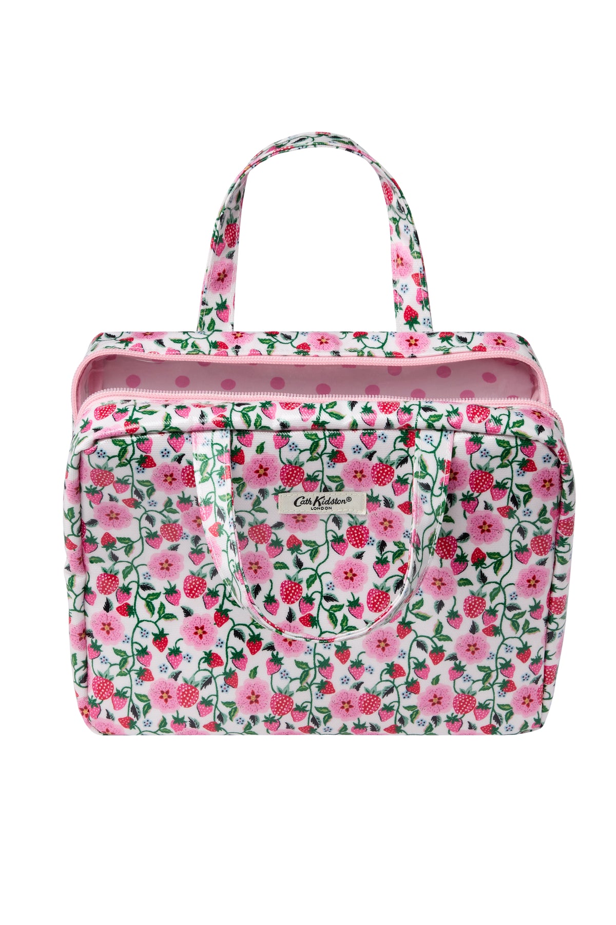 Two Part Wash Bag Strawberry