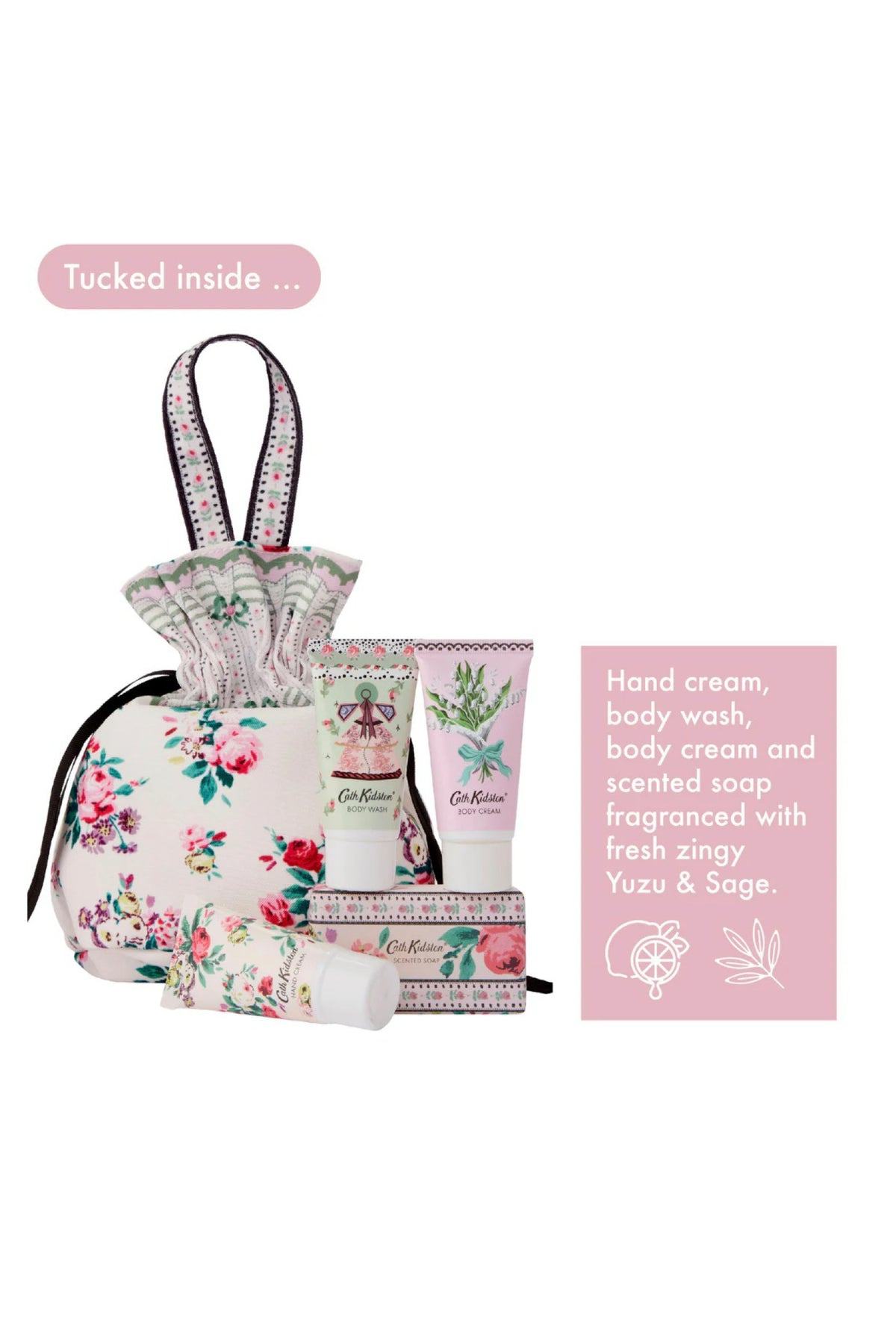 Wild Flowers Travel Beauty Pouch