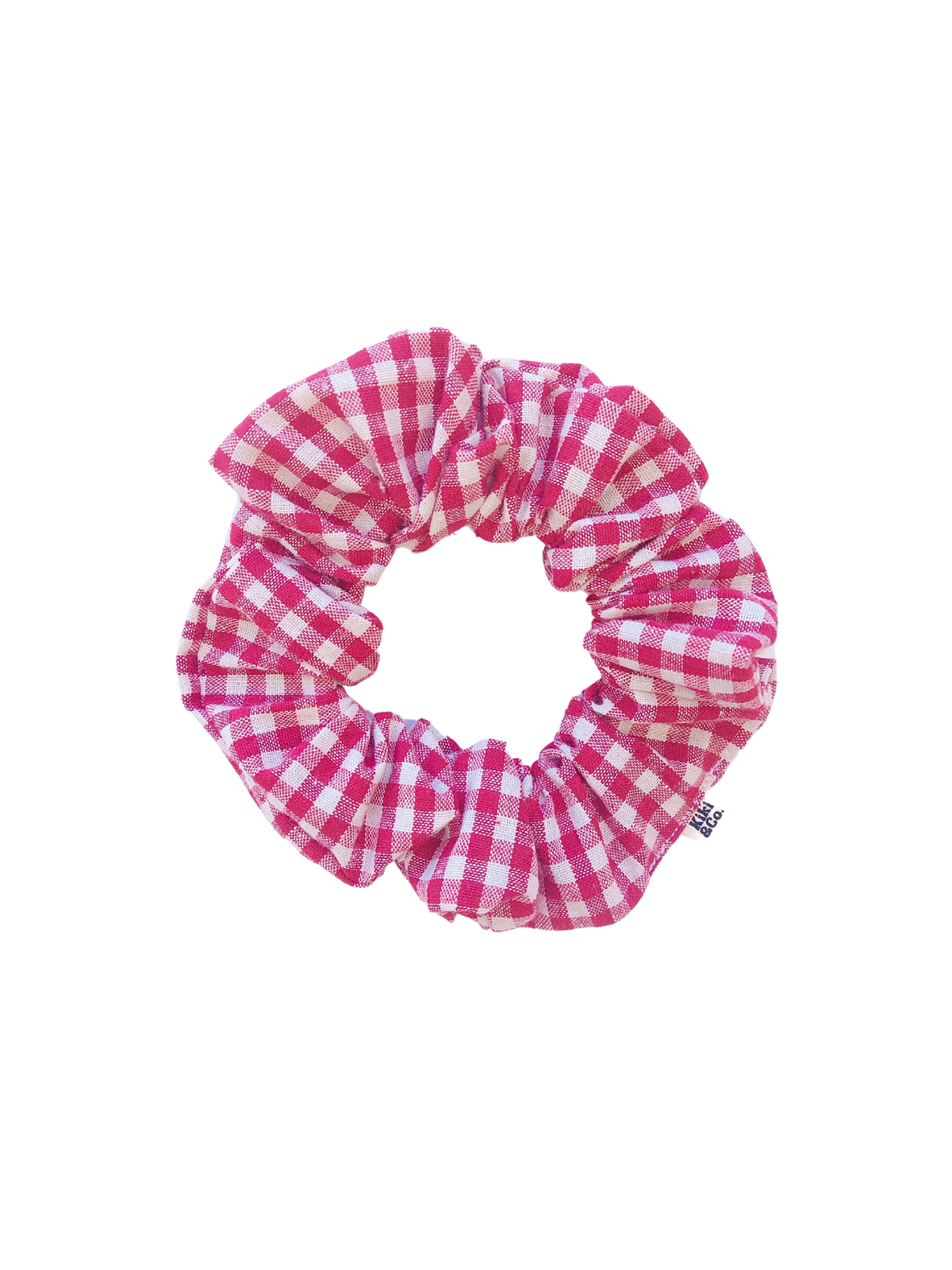 Scrunchie Red Gingham