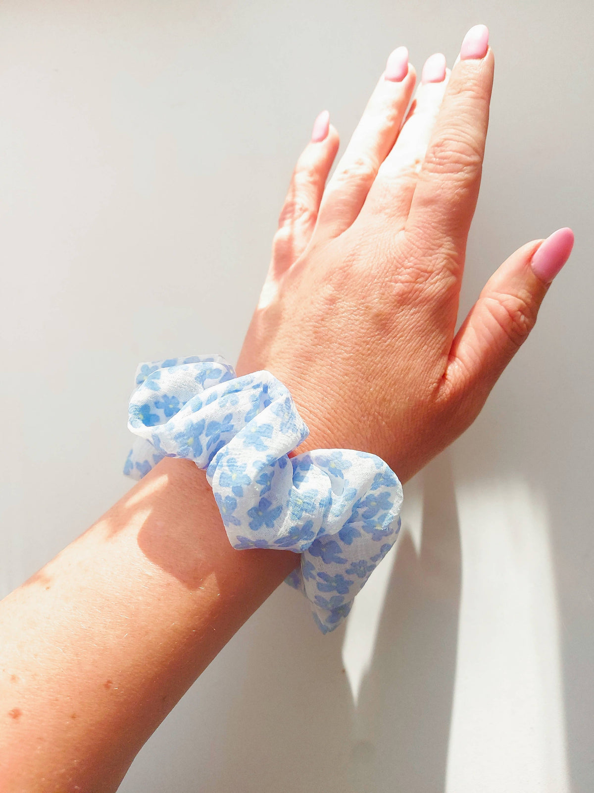 Scrunchie  Forget Me Not