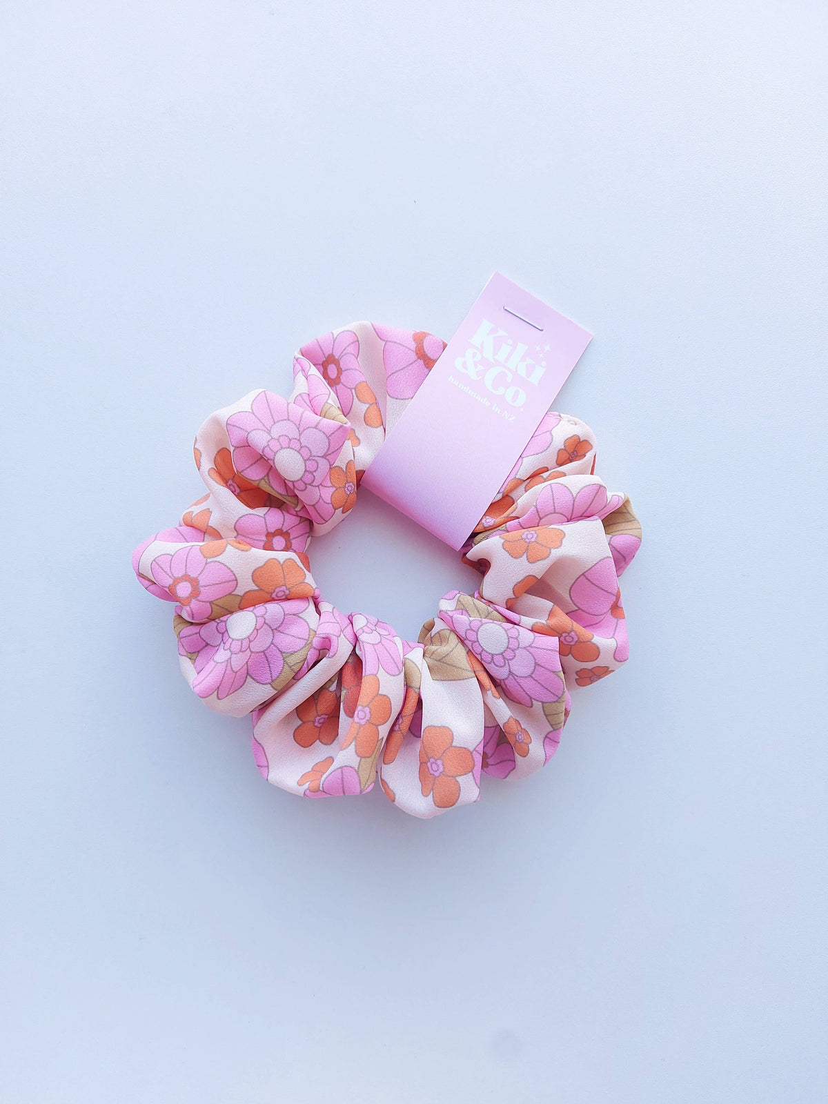 Scrunchie Blossom Crepe