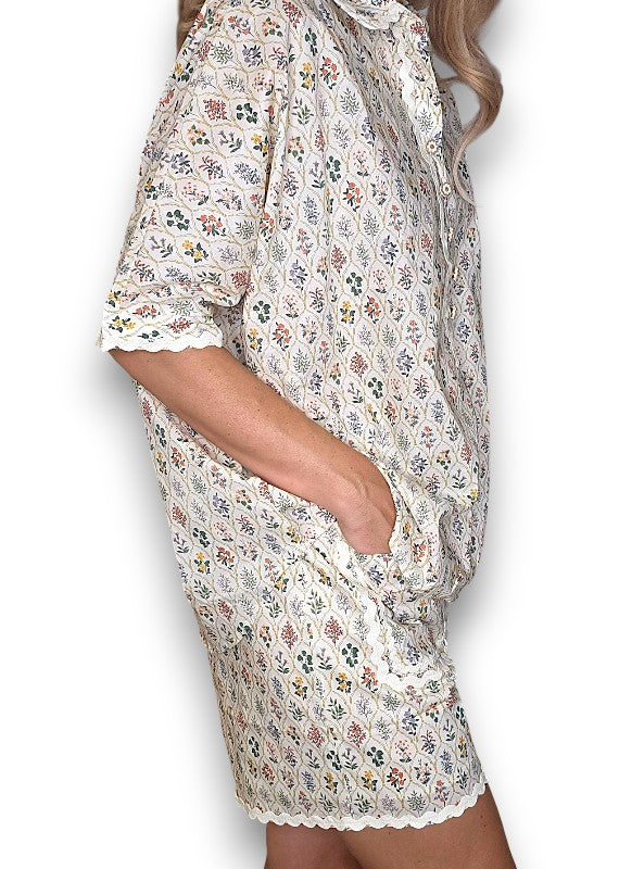 Ivory Wallflower 2pcs Set