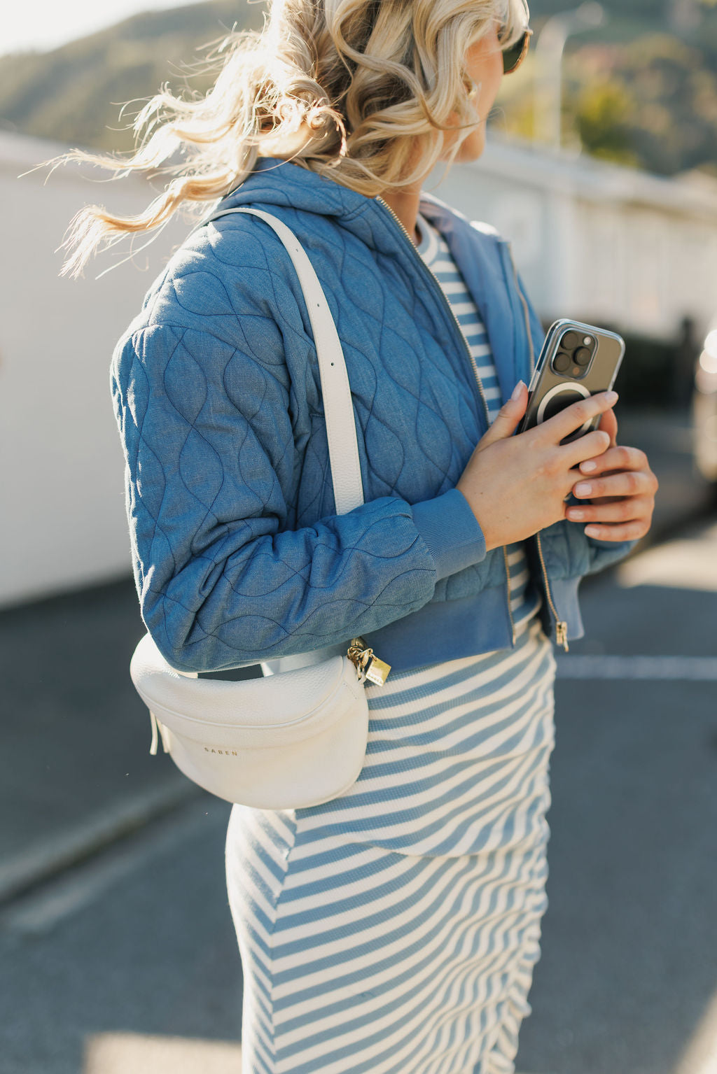 Emily Jacket Sapphire - PREORDER DELIVERY EARLY FEB