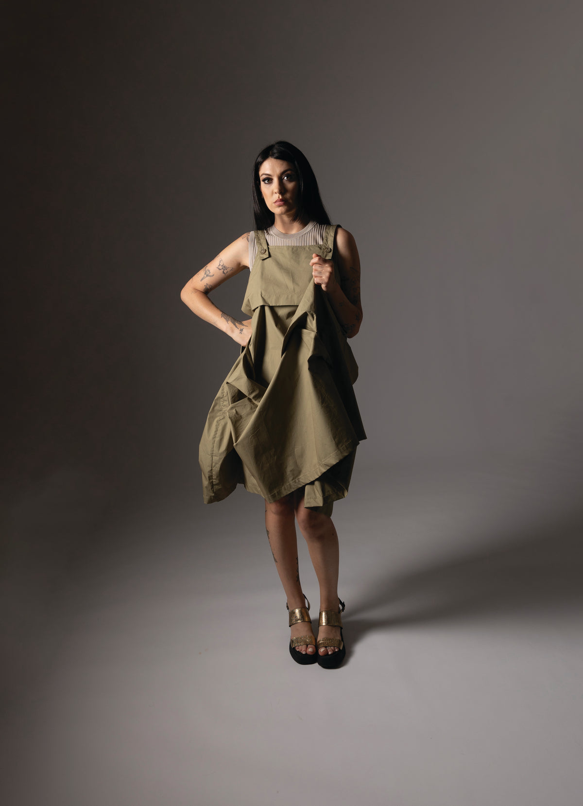 Valen Dress Olive