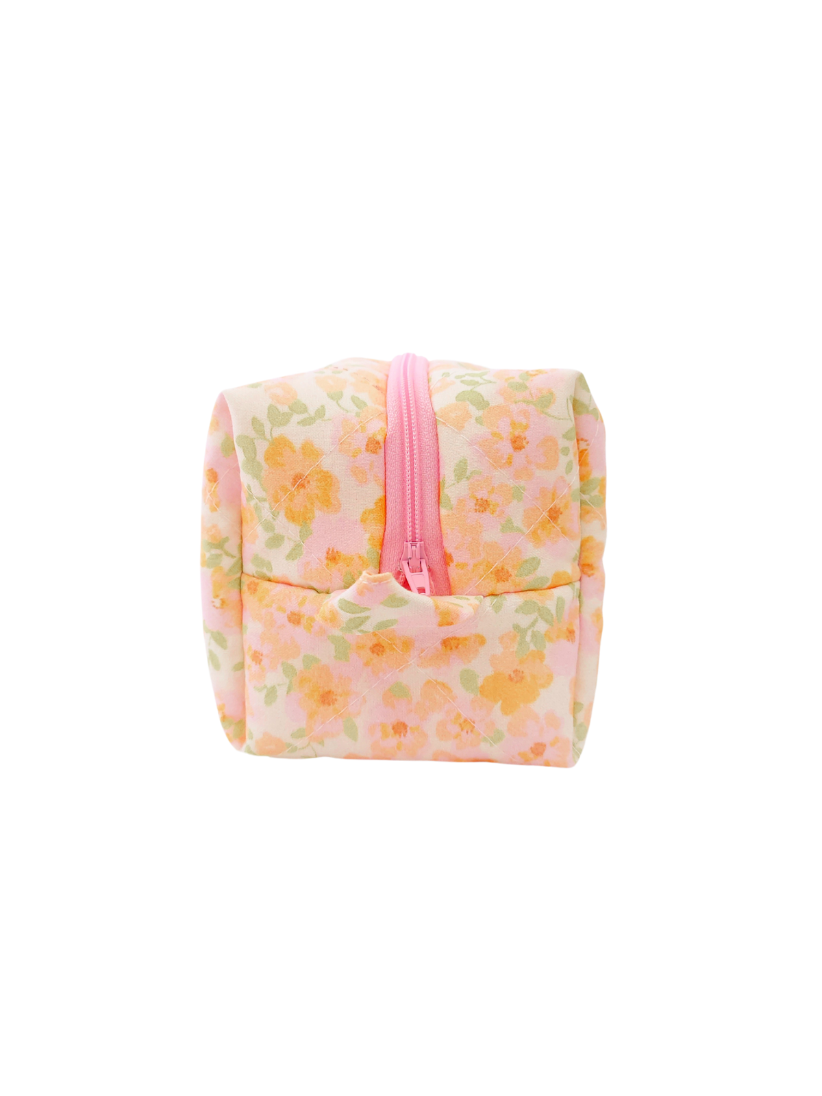 Quilted Makeup Bag Camellia