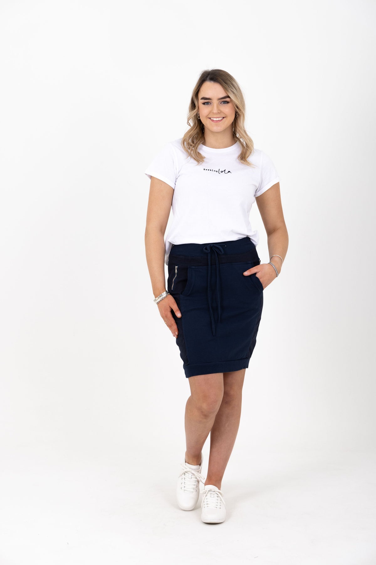Ultimate Skirt Navy - SECONDS