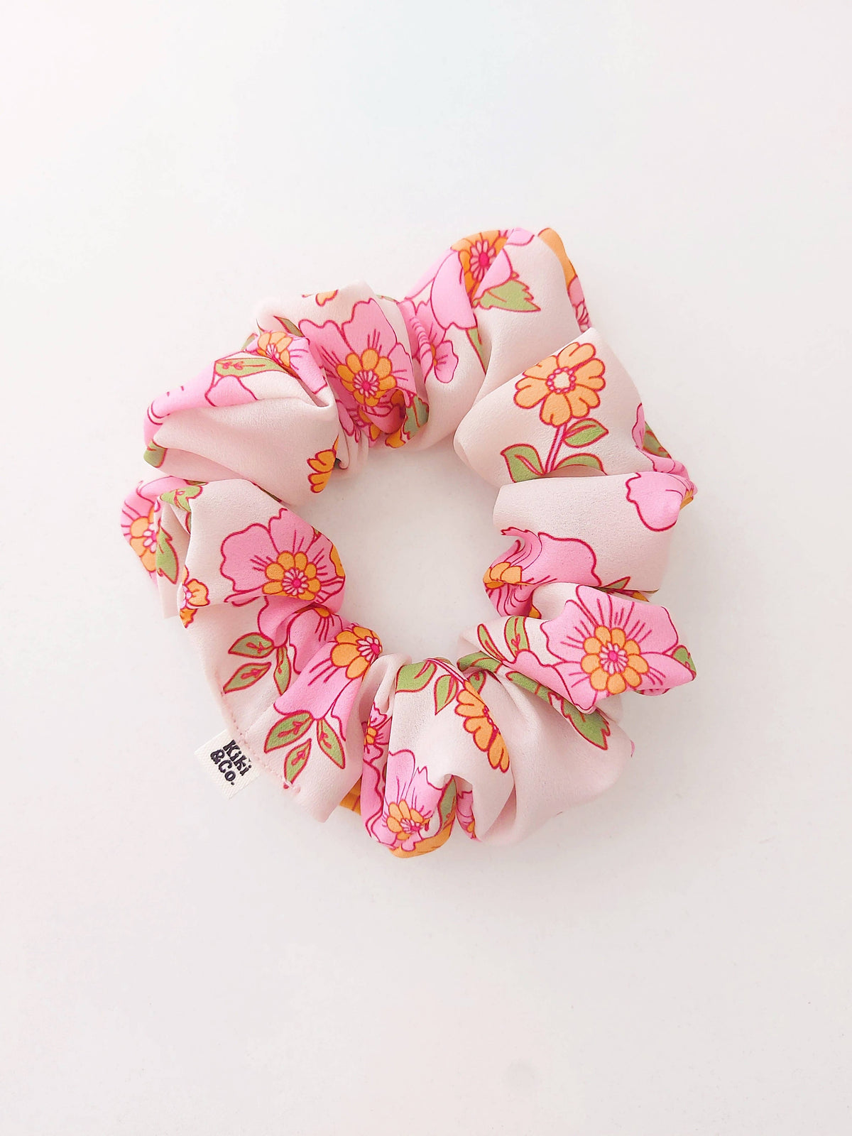 Scrunchie Evelyn Floral Crepe