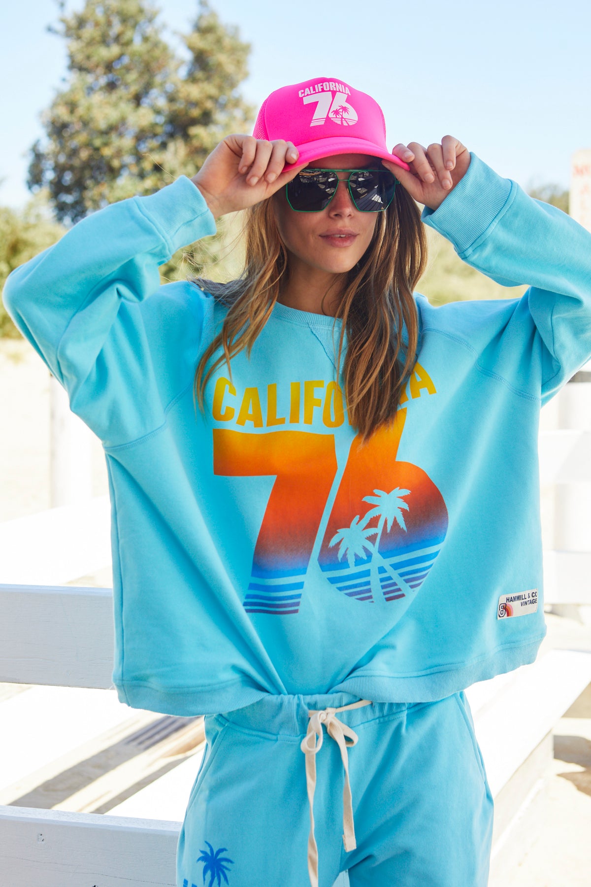 Cali Sweater Aqua