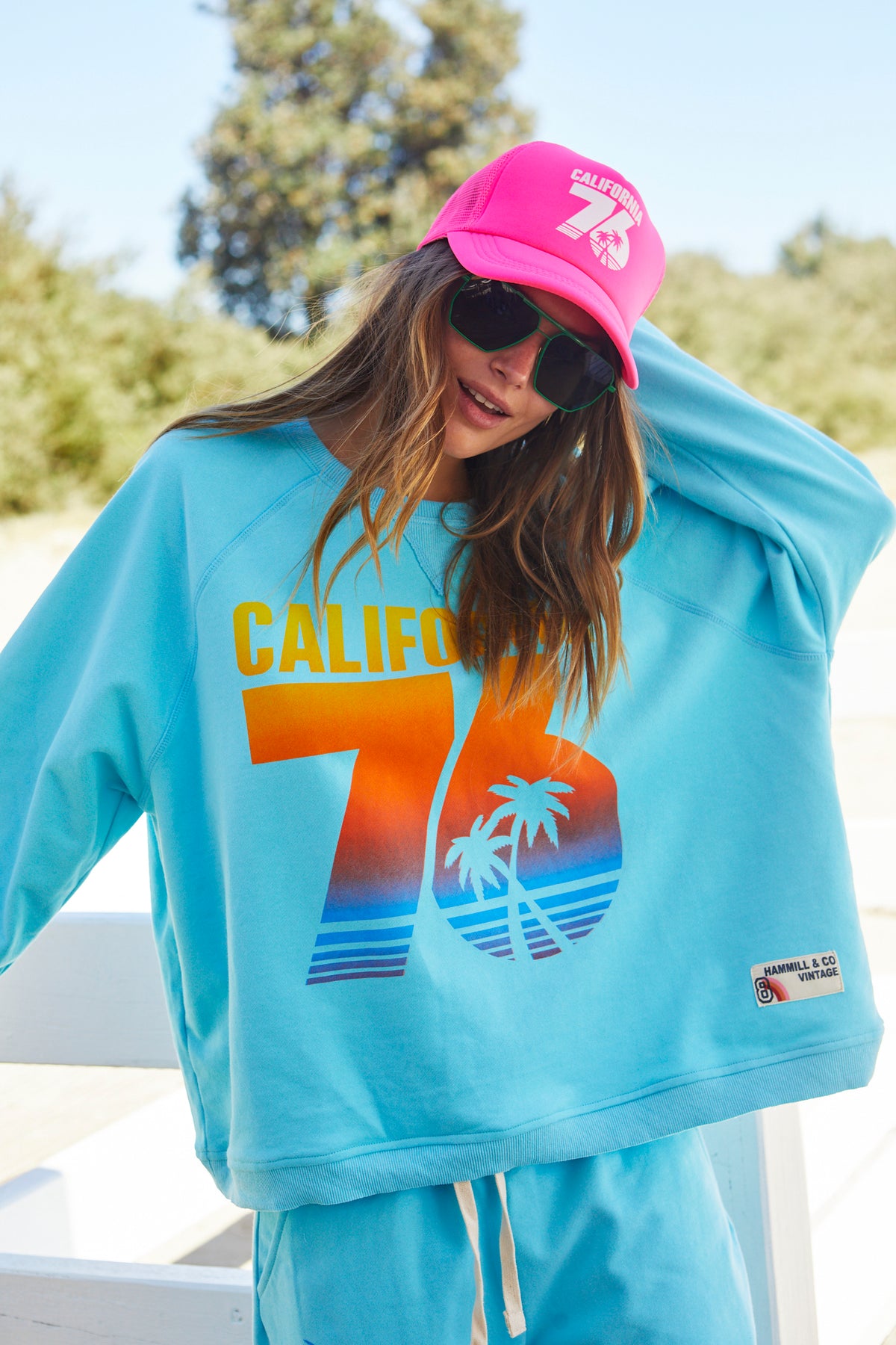 Cali Sweater Aqua