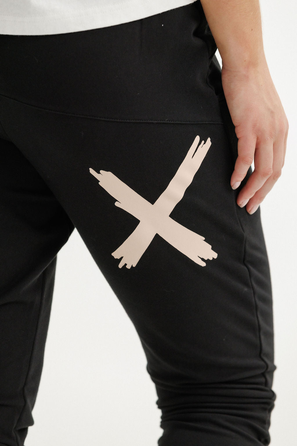 Winter Apartment Pants Black With Peach Parfait X