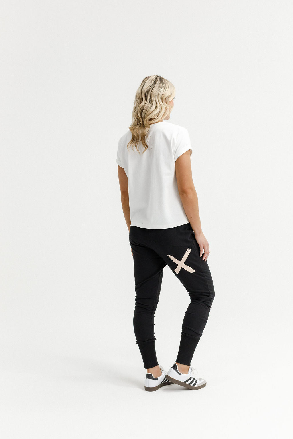 Winter Apartment Pants Black With Peach Parfait X