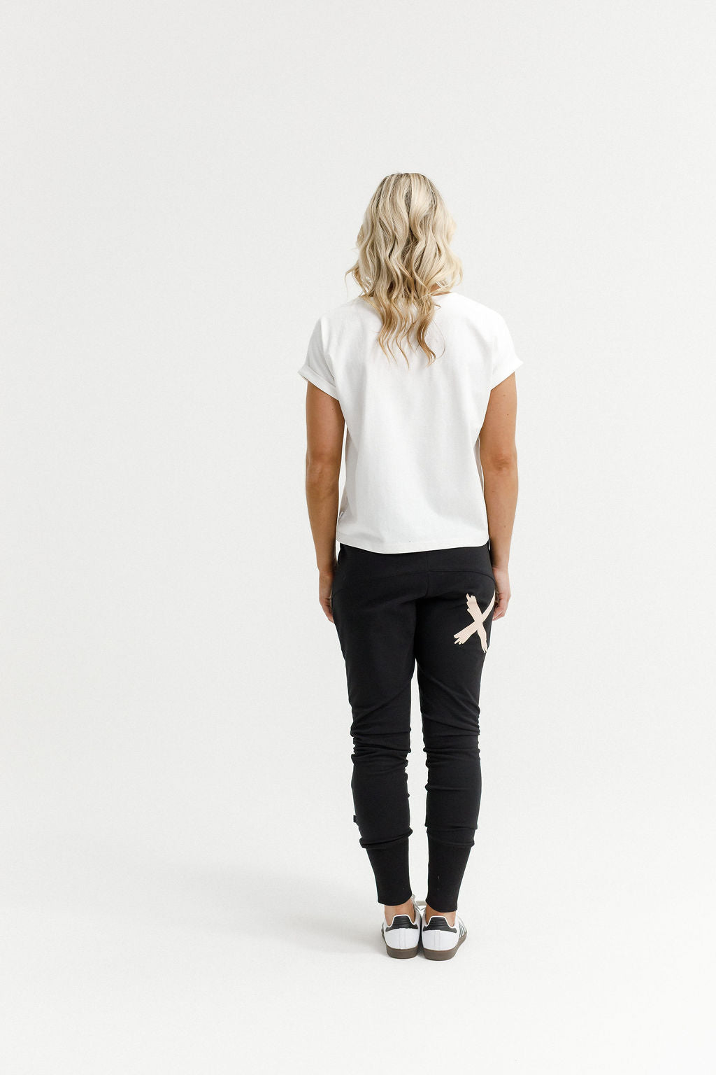 Winter Apartment Pants Black With Peach Parfait X