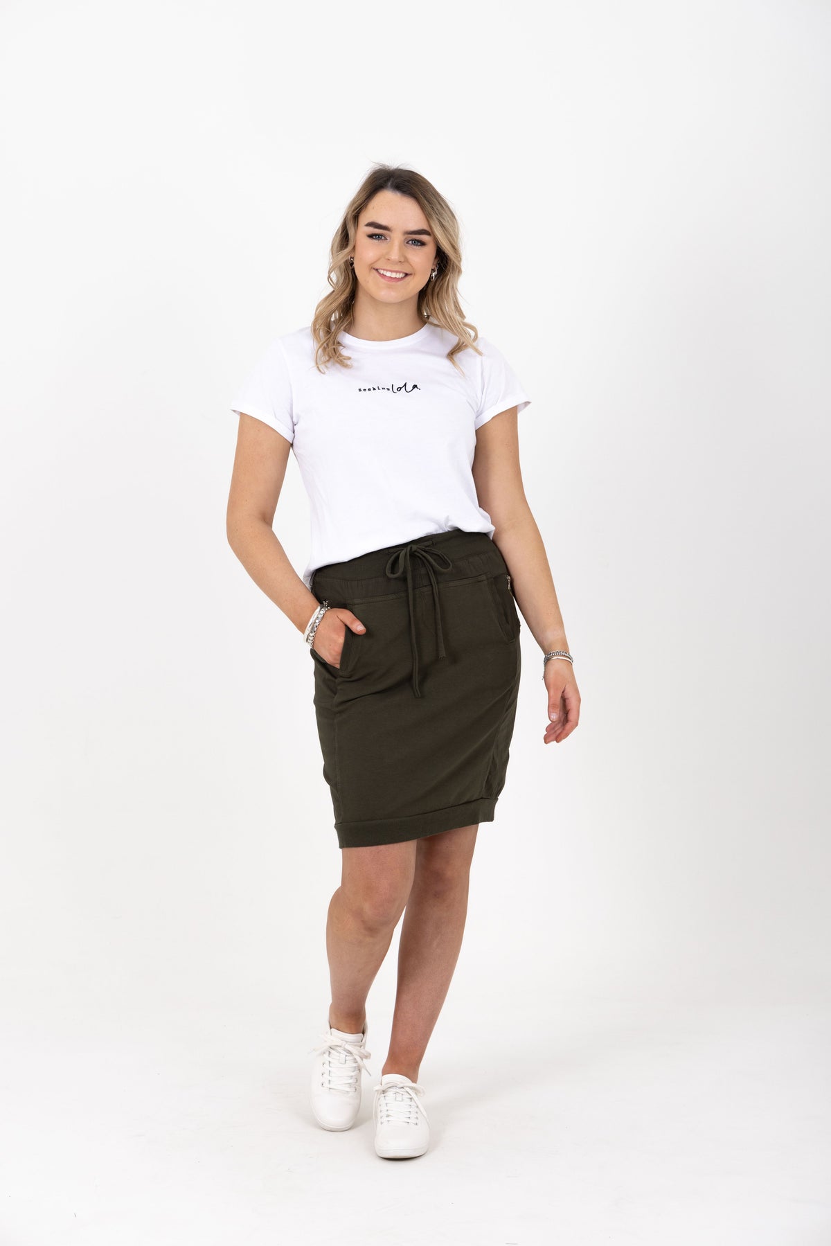 Ultimate Skirt Olive - SECONDS