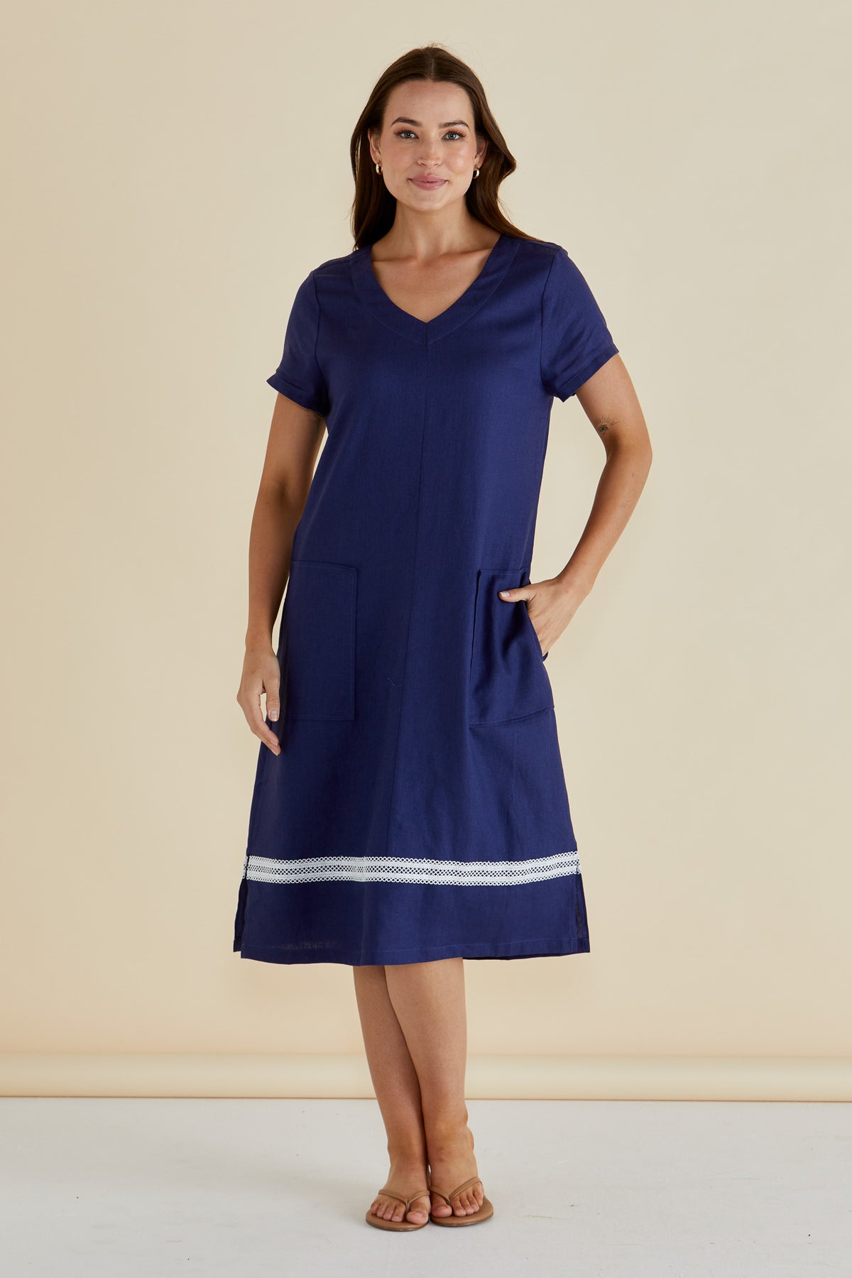 Elwood Dress Navy