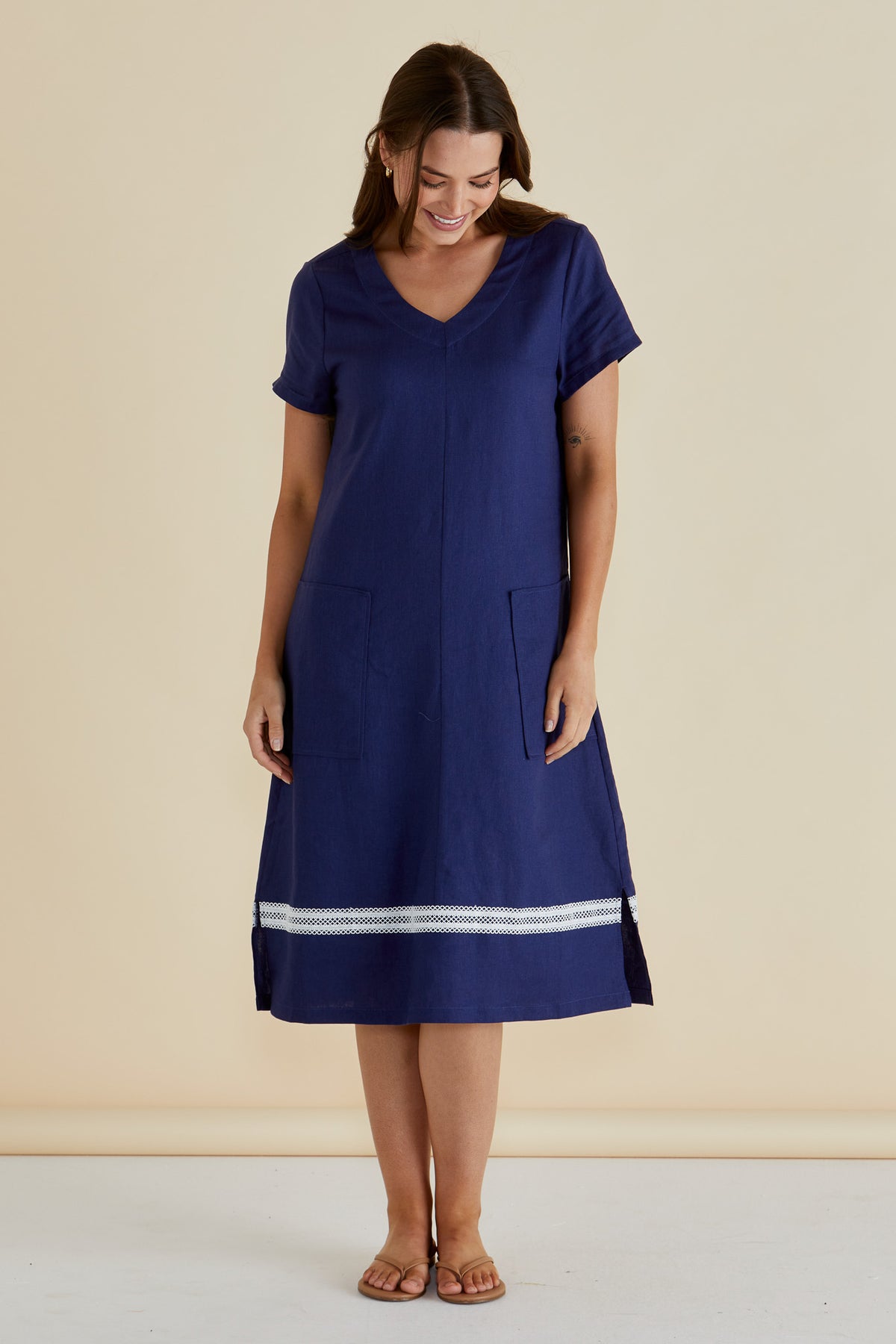 Elwood Dress Navy