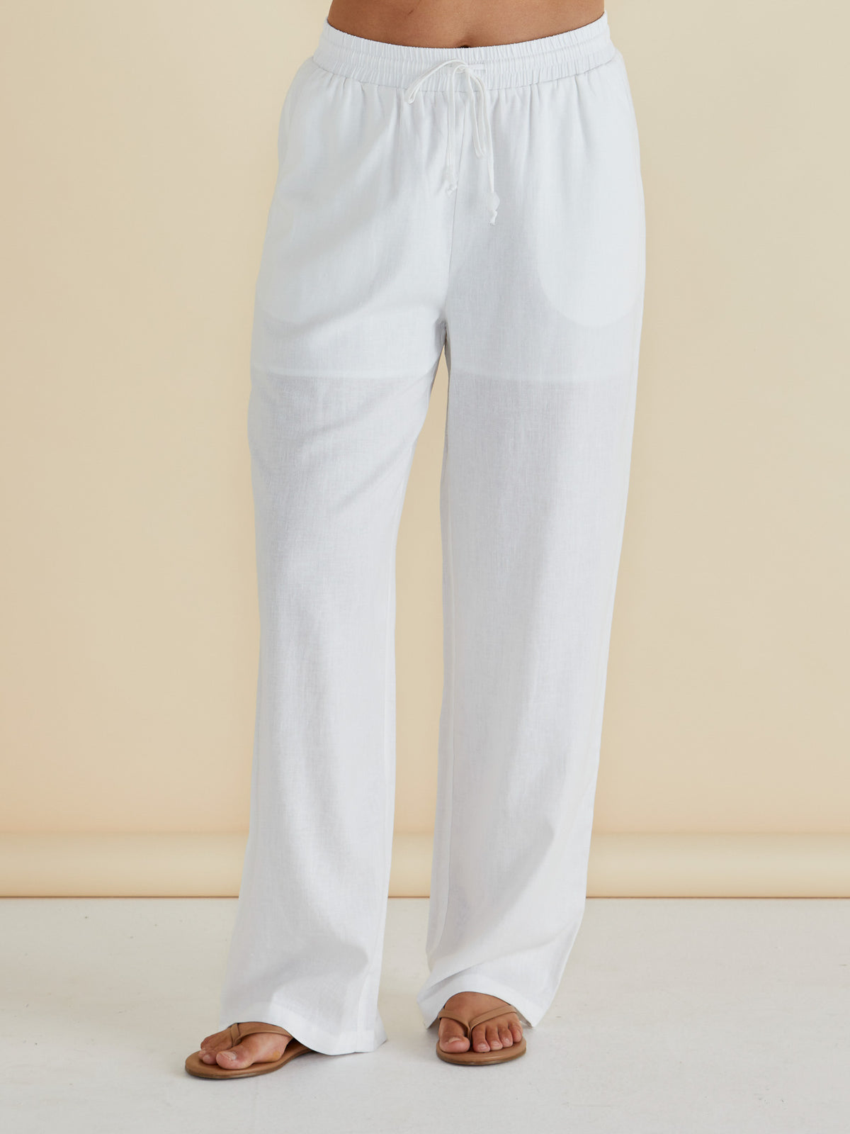 Zaza Relax Pant White