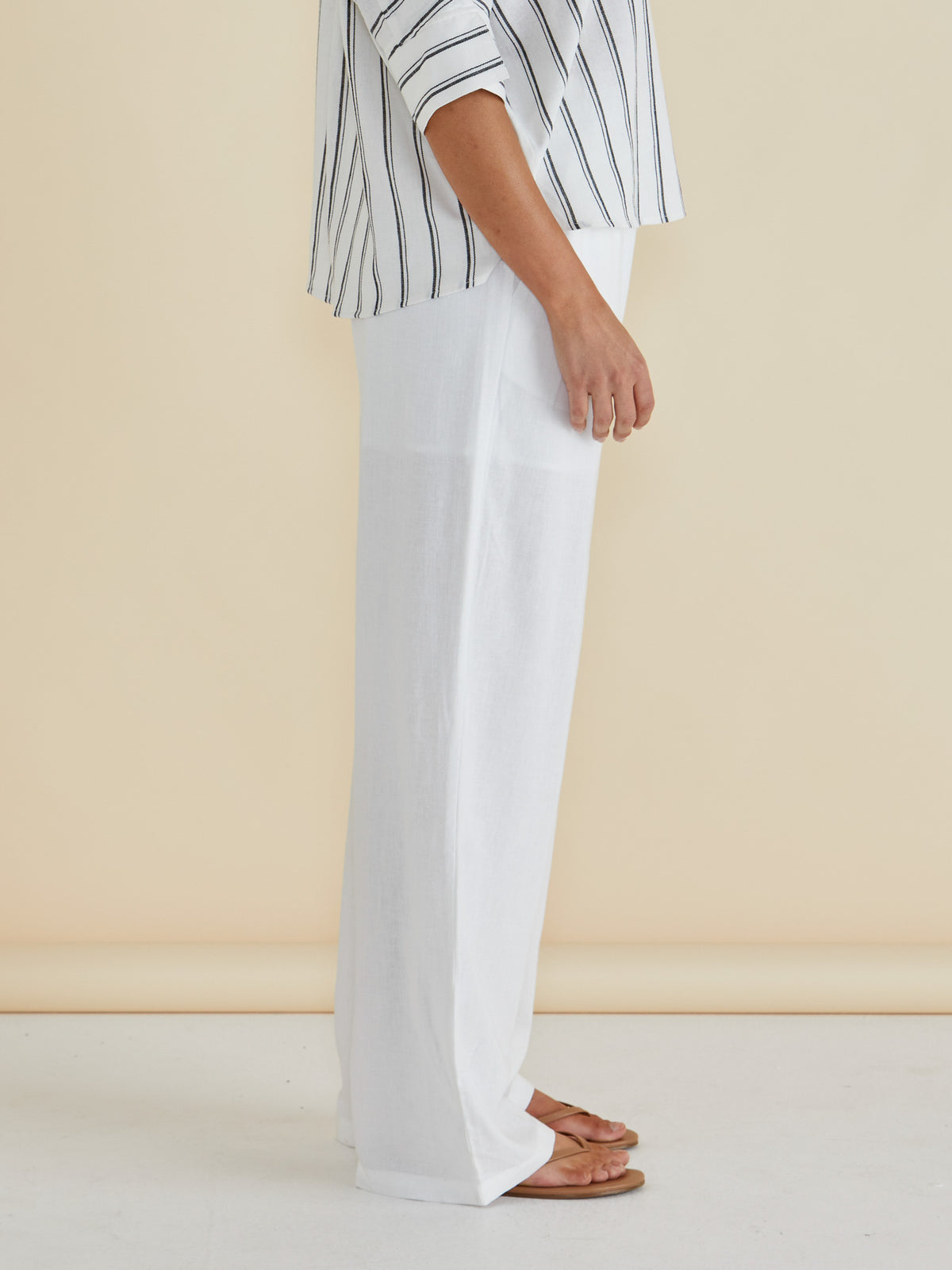 Zaza Relax Pant White
