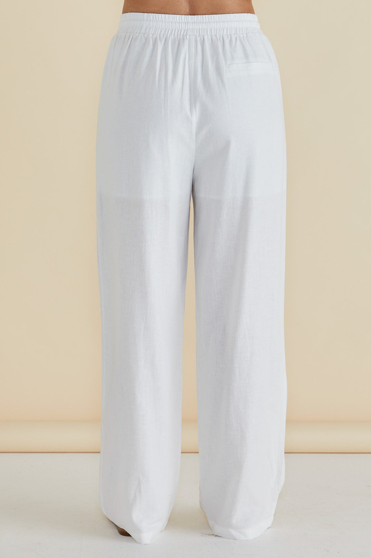 Zaza Relax Pant White