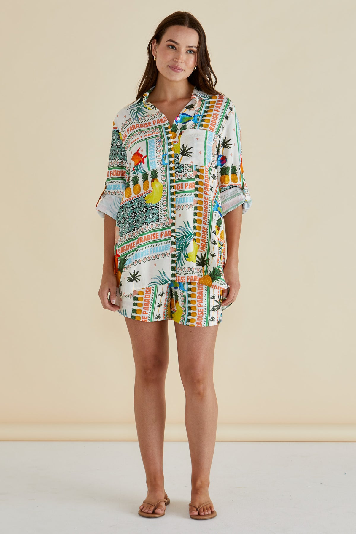 Mills Shirt Paradise Print Multi
