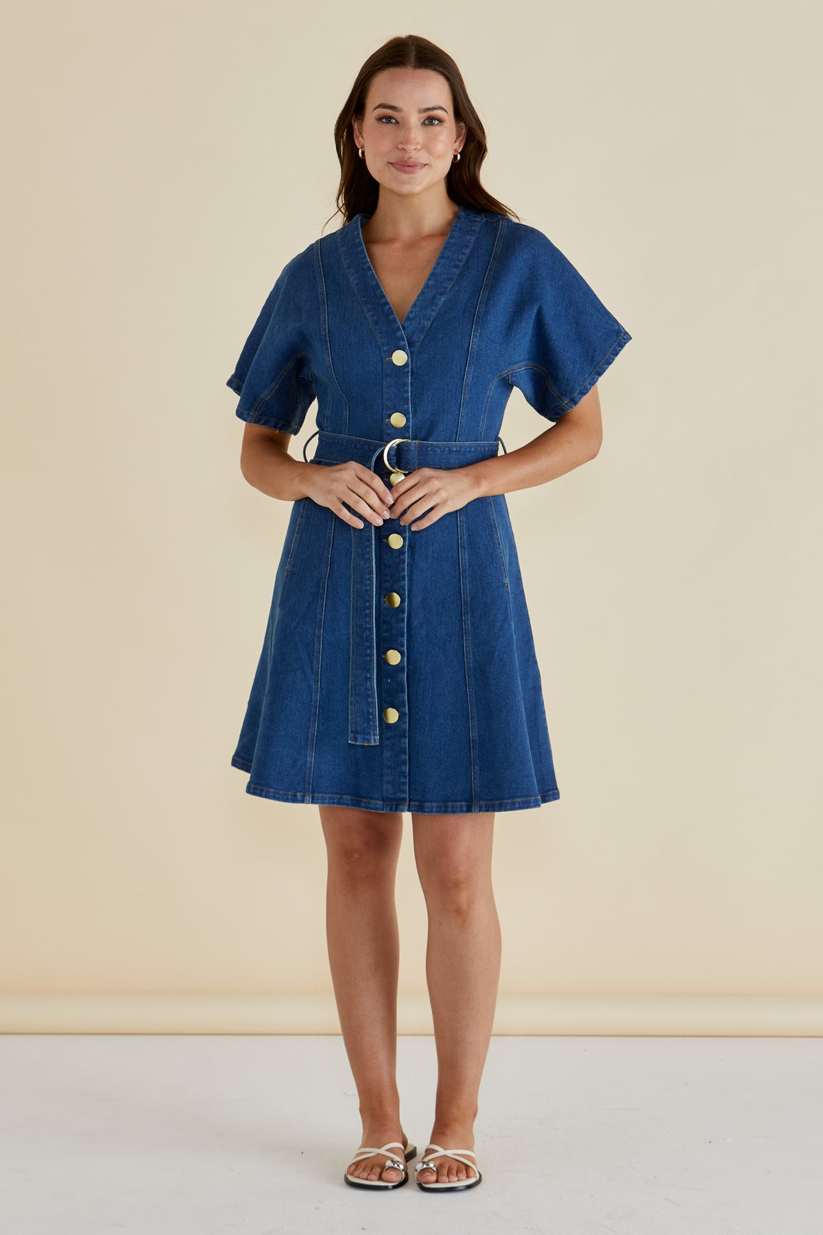 Fiori Denim DressFiori Denim Dress