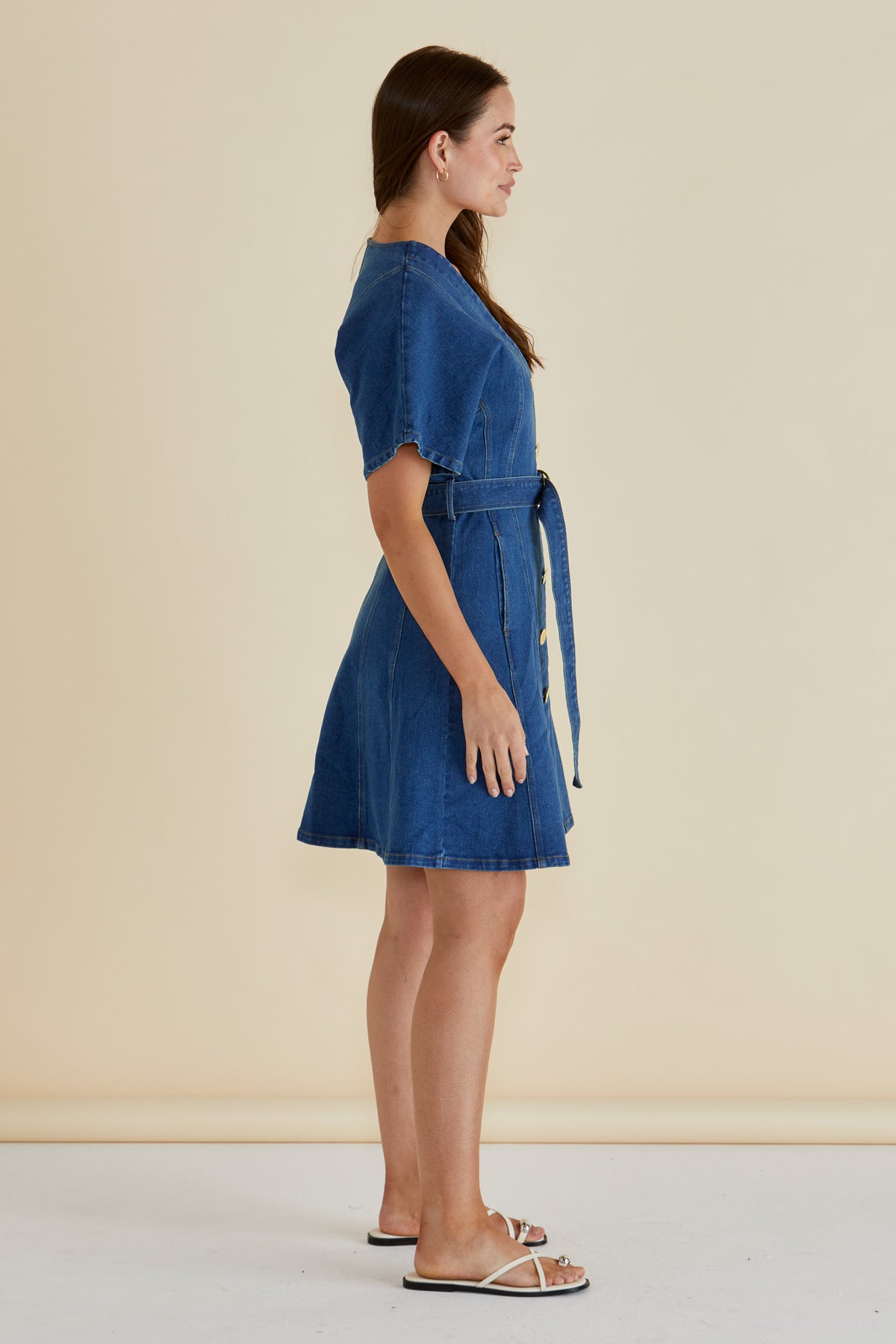 Fiori Denim DressFiori Denim Dress