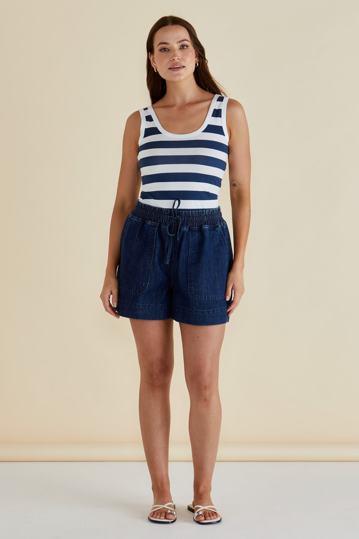 Relax Denim Shorts