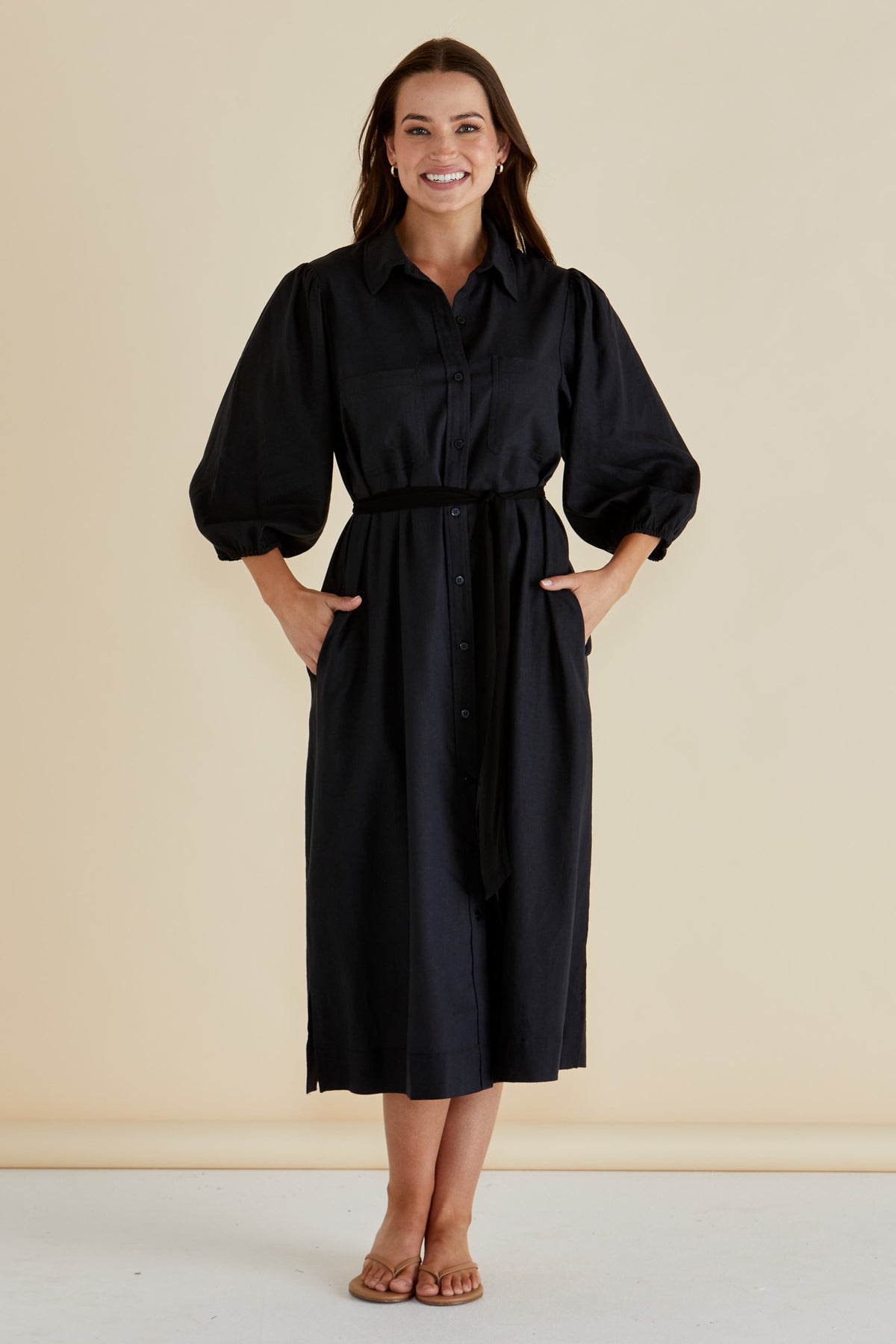 Angelina Dress Black