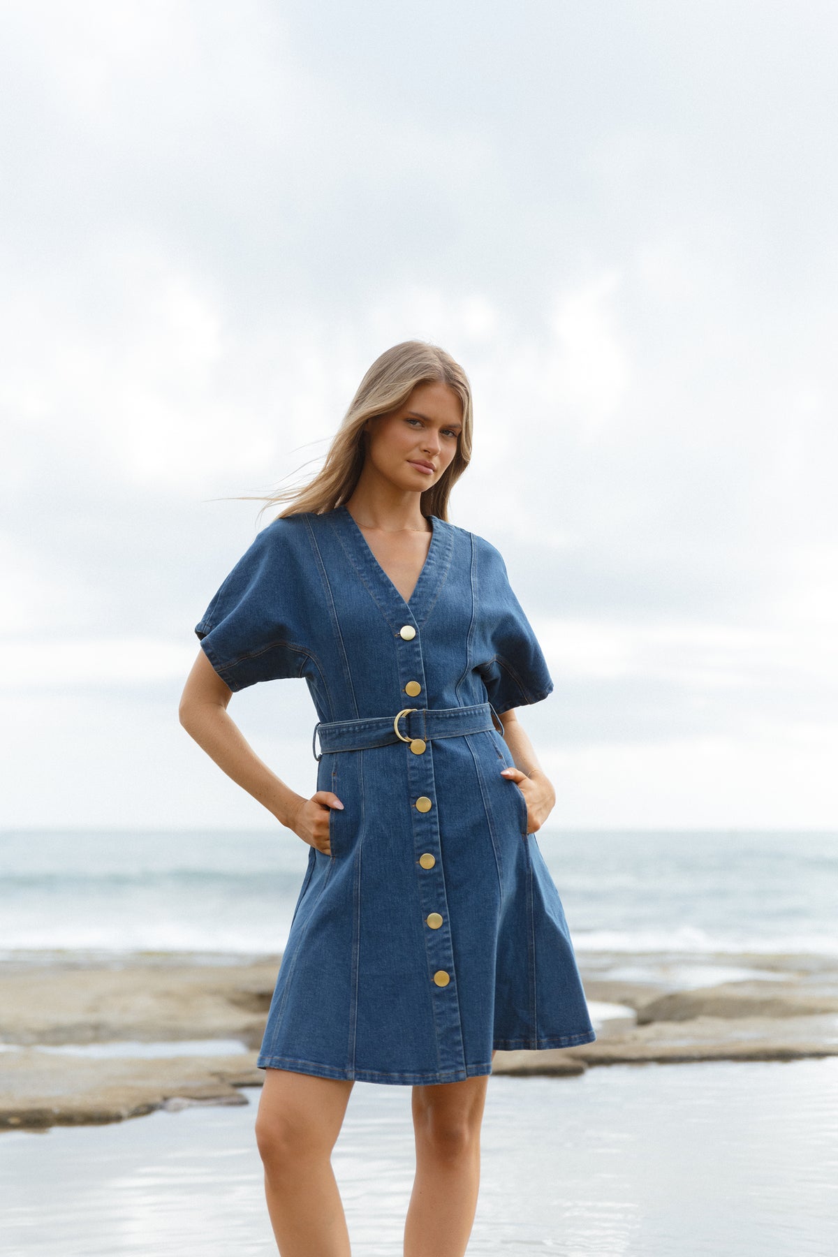 Fiori Denim DressFiori Denim Dress