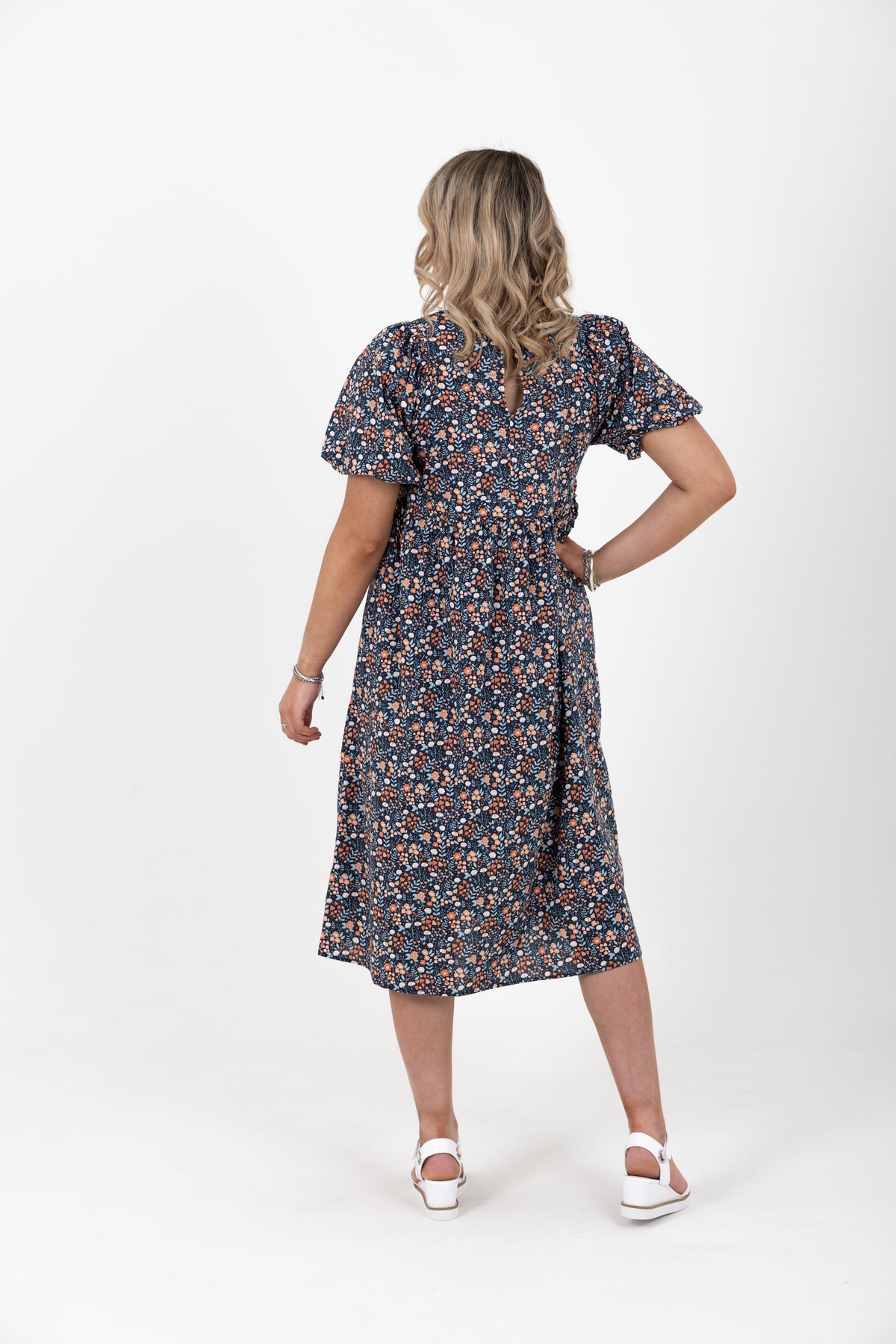 Ottie Dress Midnight Bloom - EXCLUSIVE TO MINT