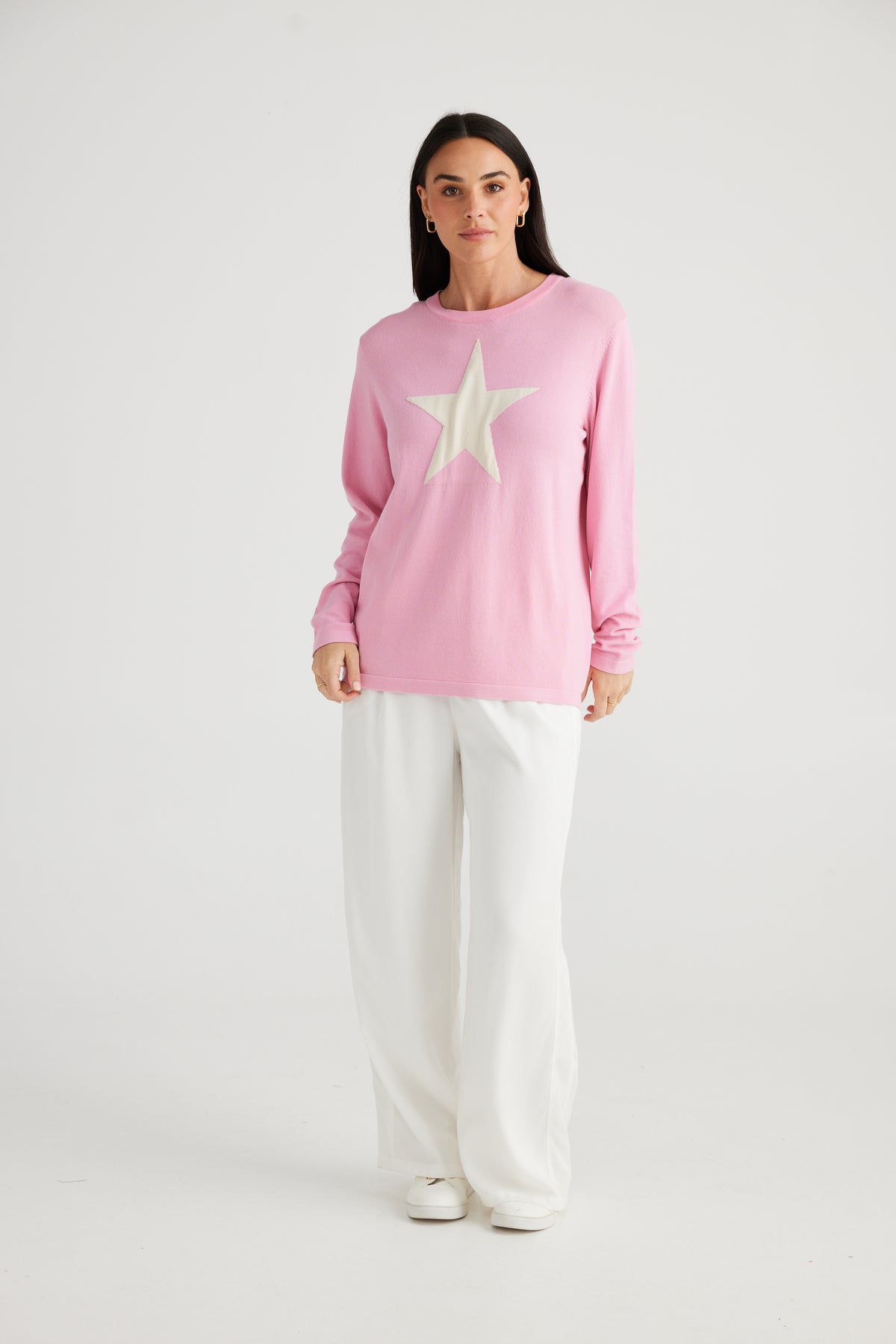 Petra Star Knit Pink