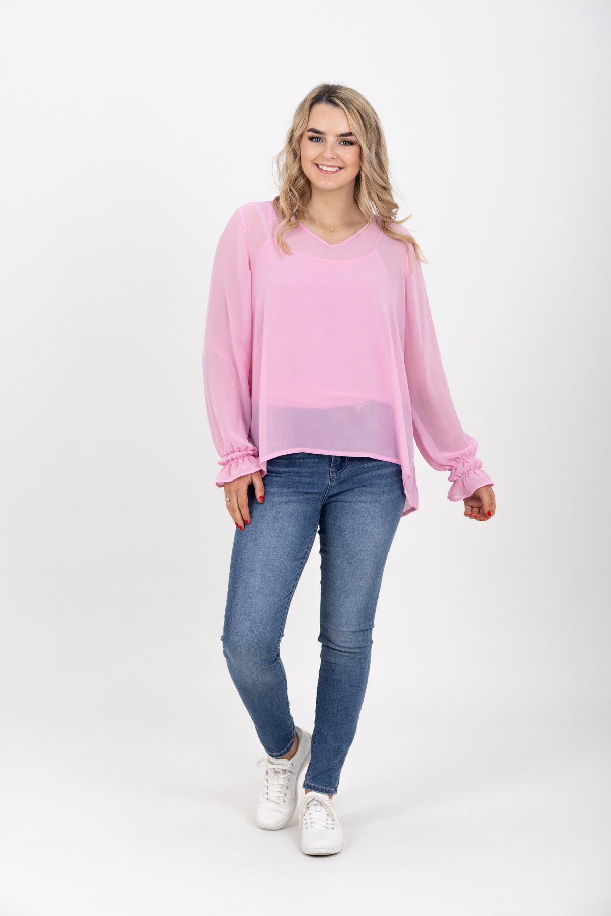 Grace Top Candy Pink