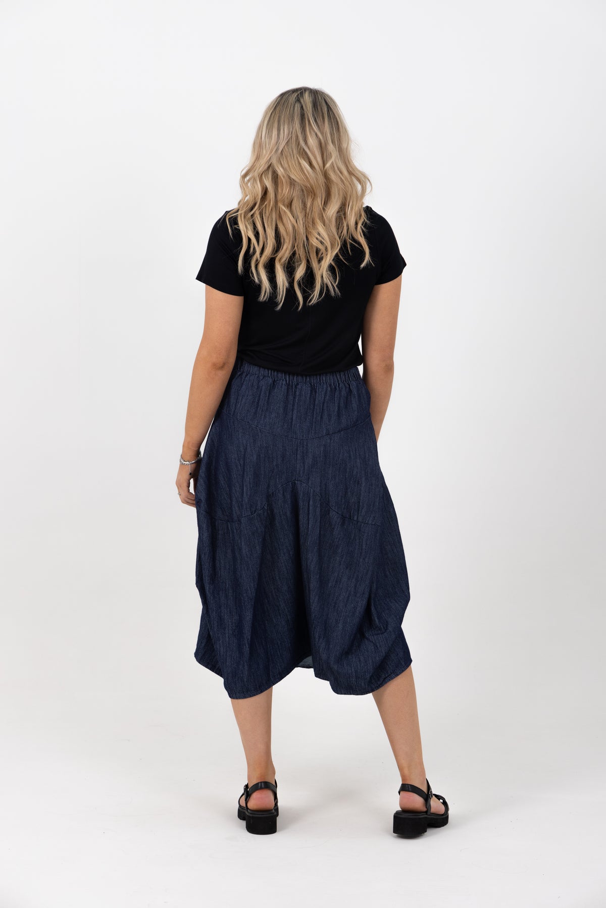 Milwaukee Dark Denim Skirt