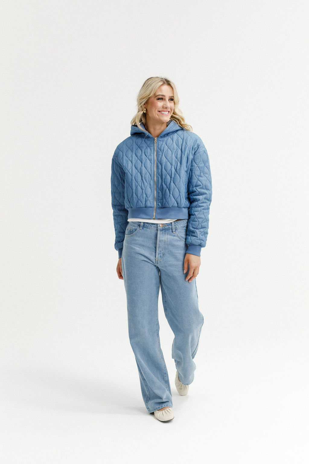 Emily Jacket Sapphire - PREORDER DELIVERY EARLY FEB