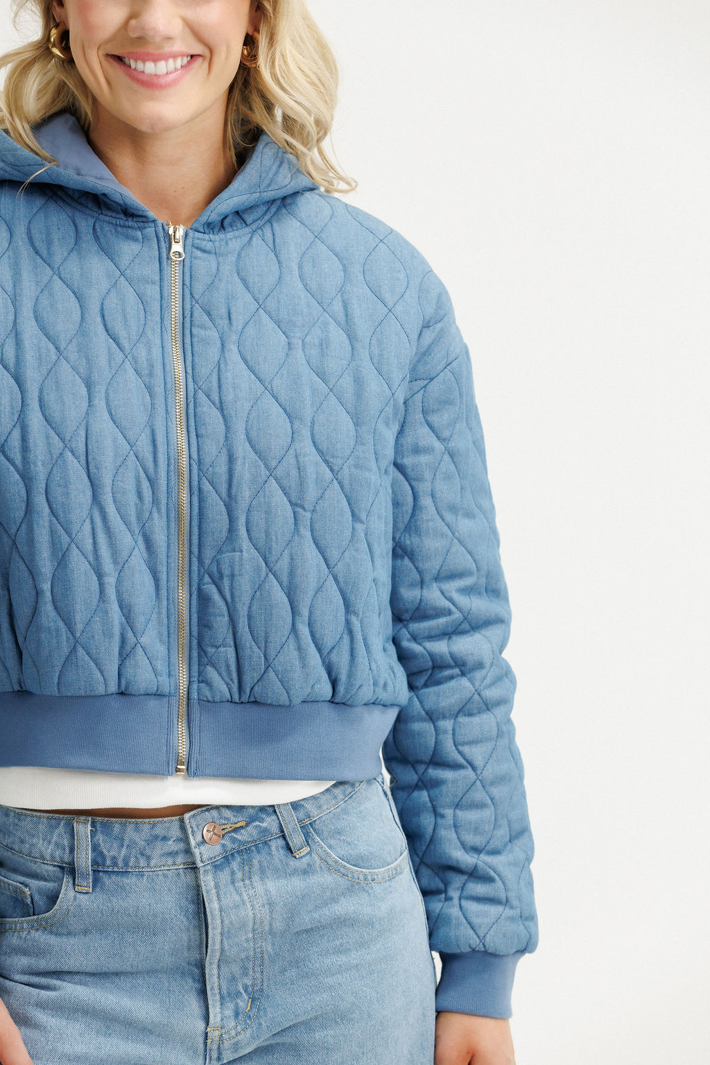 Emily Jacket Sapphire - PREORDER DELIVERY EARLY FEB