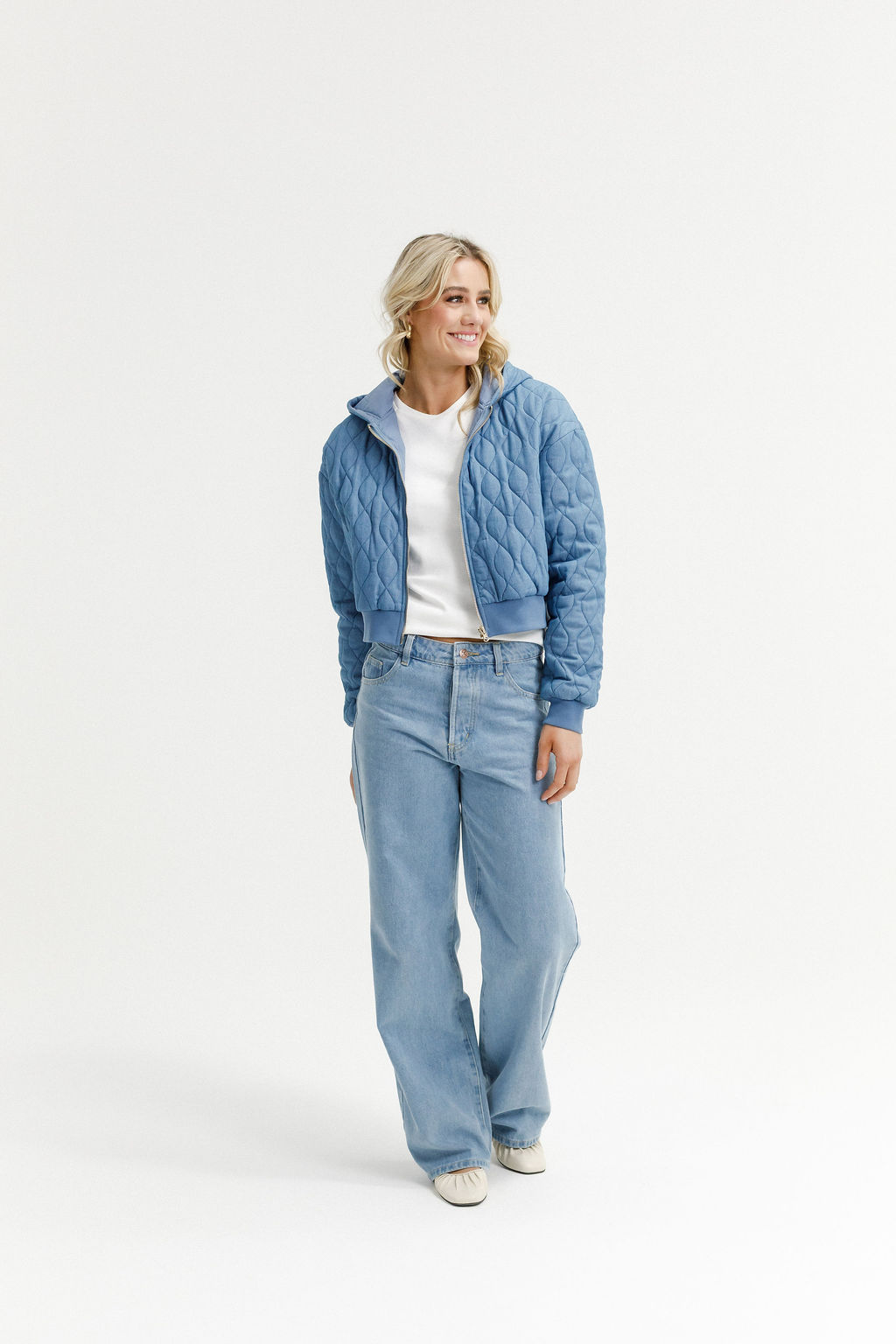 Emily Jacket Sapphire - PREORDER DELIVERY EARLY FEB