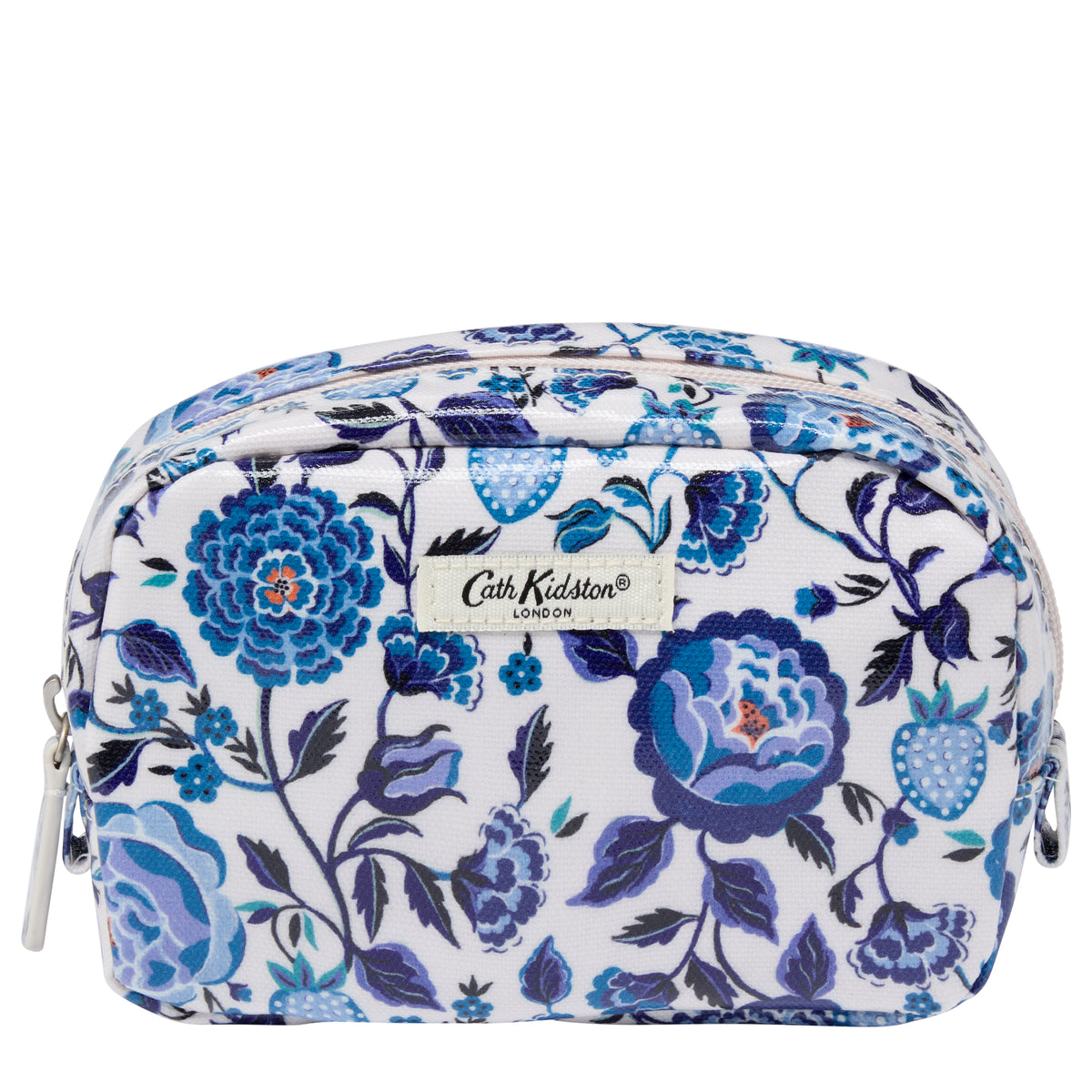 Make Up Bag With Mirror Navy Carnation Blue