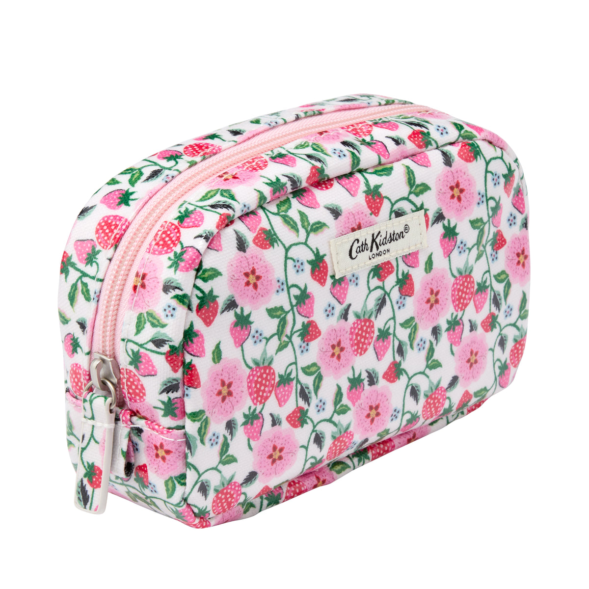Make Up Bag With Mirror Strawberry