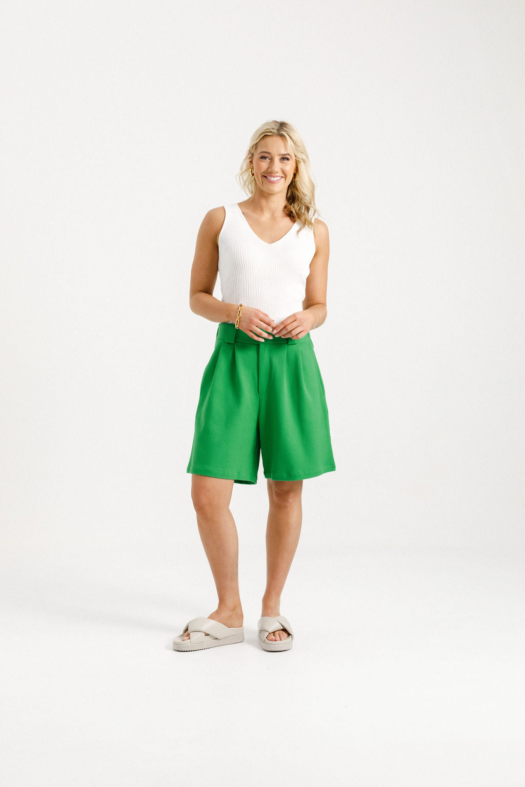 Finley Shorts Kelly Green - PREORDER DELIVERY EARLY OCT