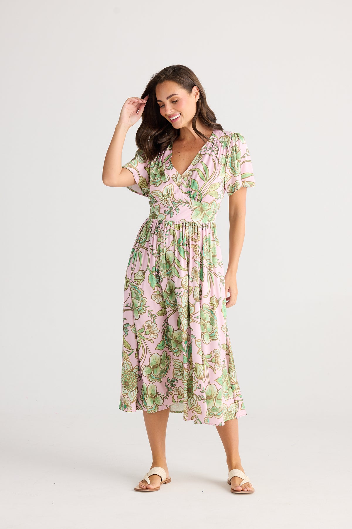 Blossom Dress Columbian Floral