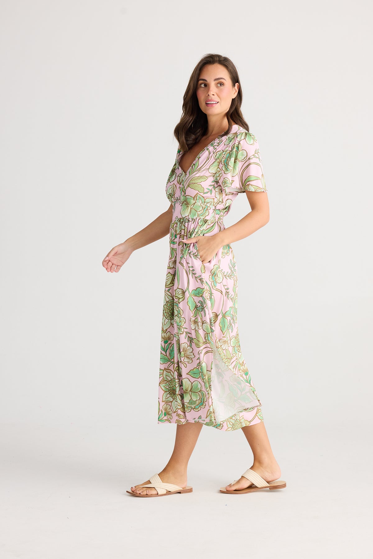 Blossom Dress Columbian Floral