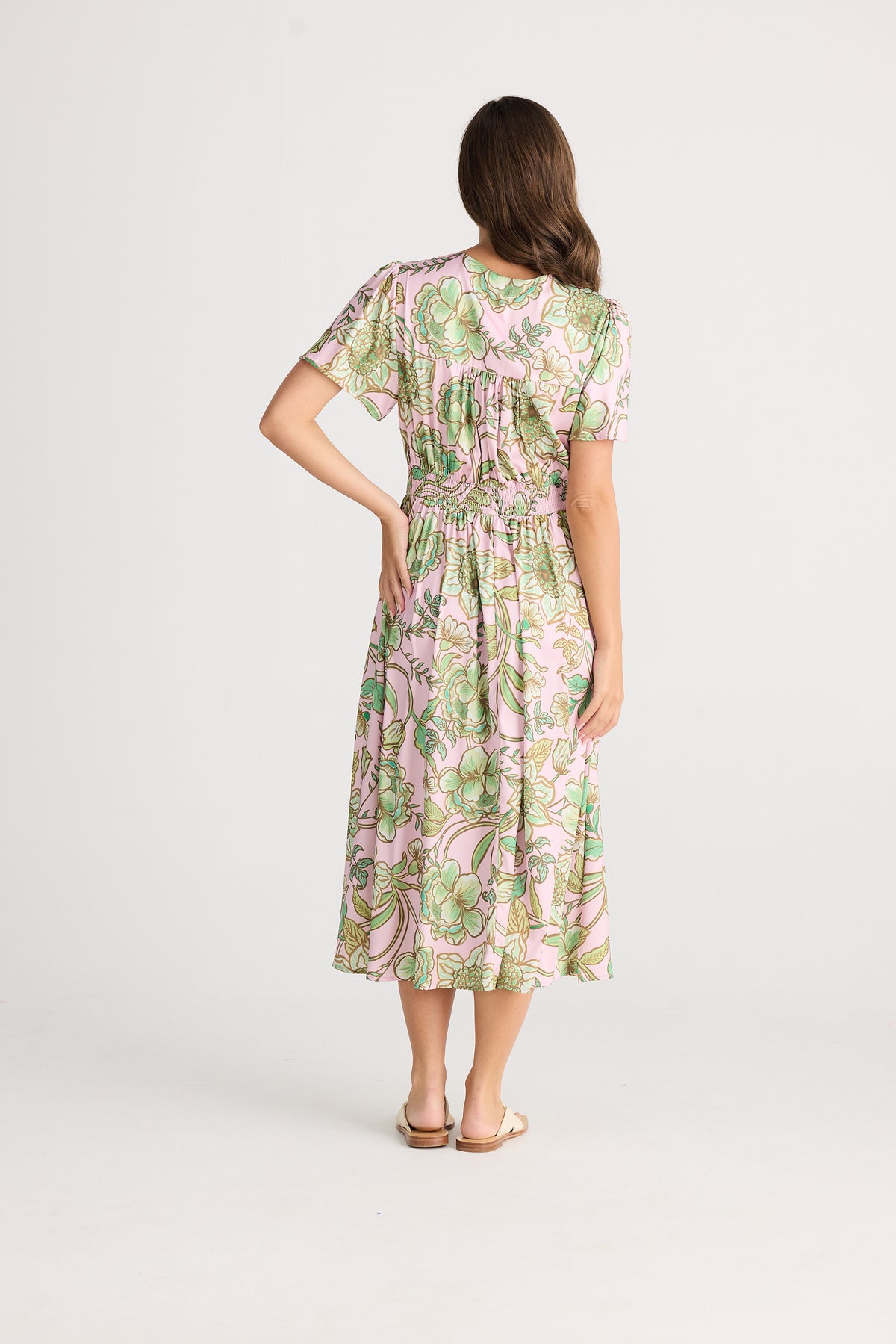 Blossom Dress Columbian Floral