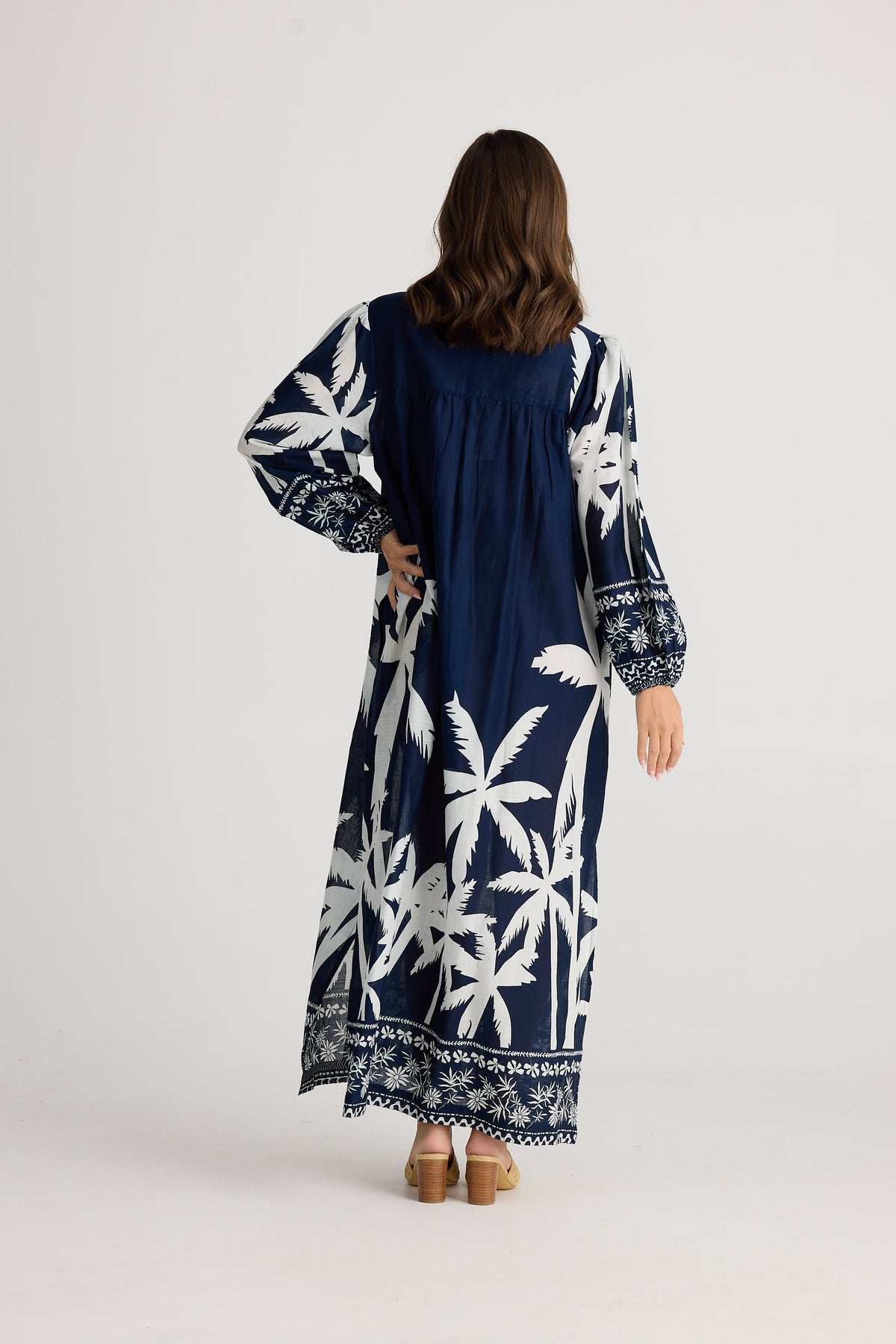 Beach Party Maxi Dress Blue Haven