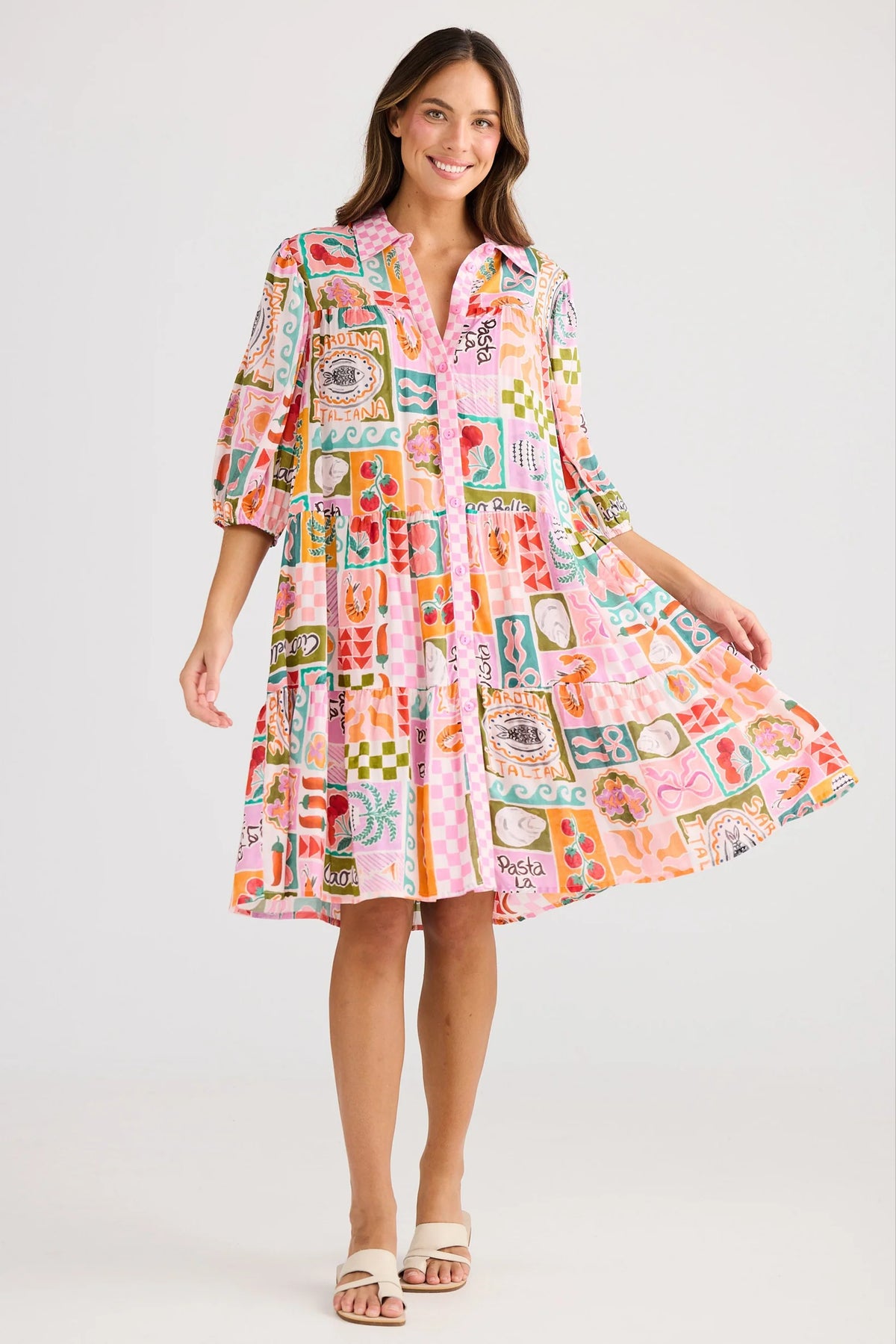 Fiji Dress Sardinia Summer - PREORDER DELIVERY MID/END SEPT