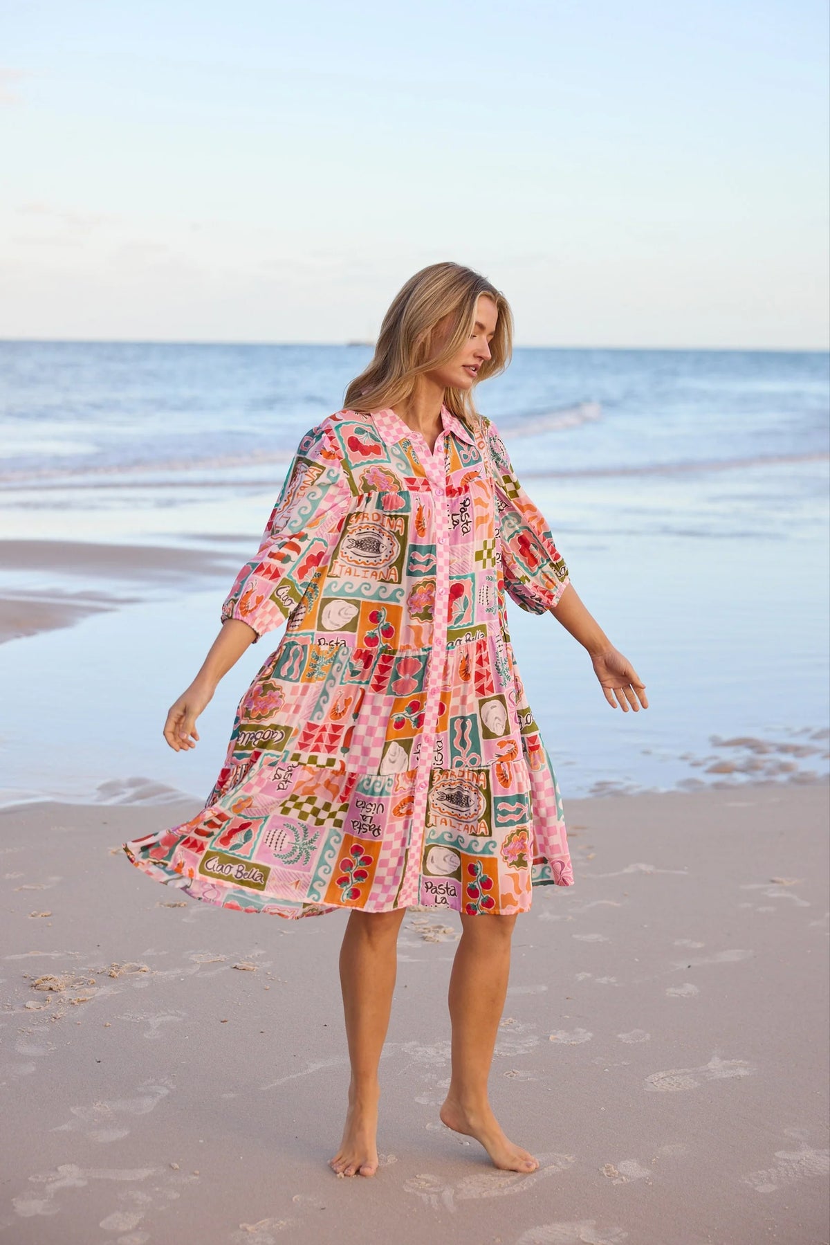 Fiji Dress Sardinia Summer - PREORDER DELIVERY MID/END SEPT