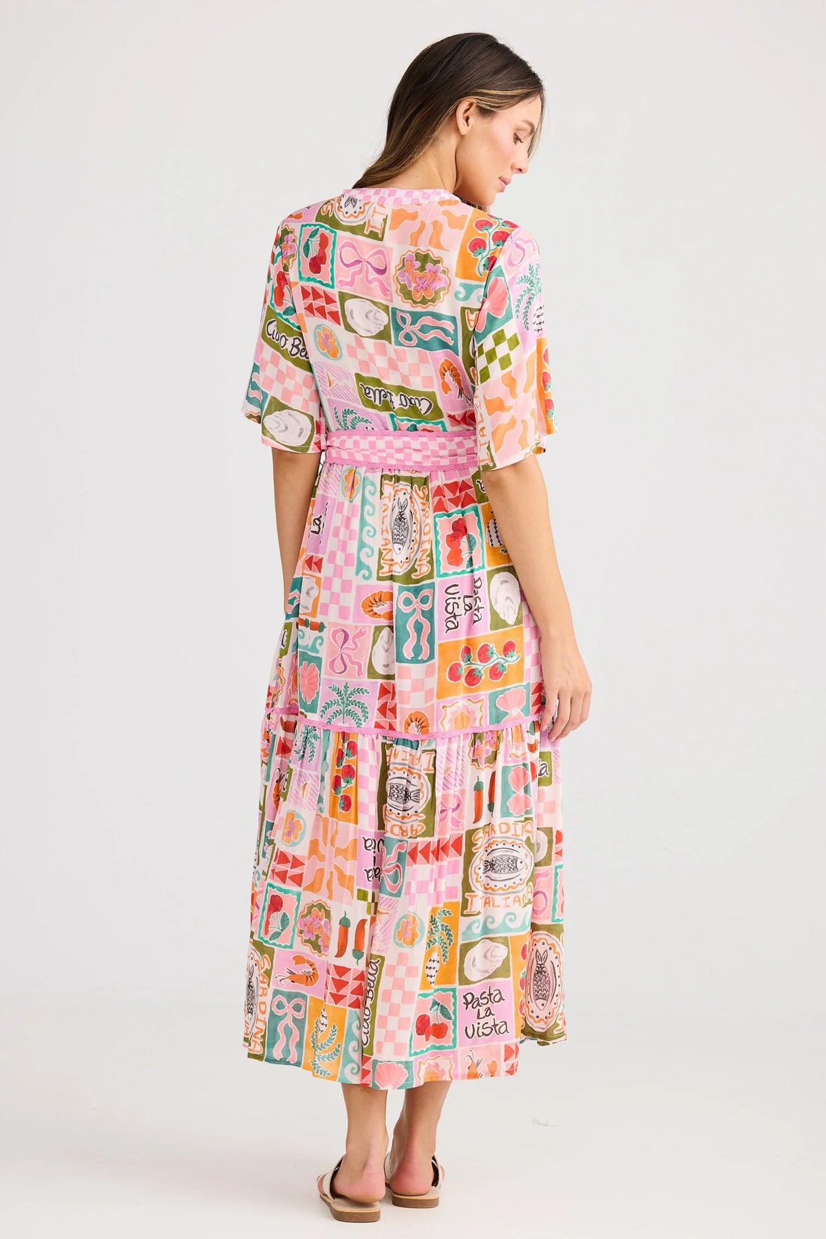 Lynwood Dress Sardinia Summer - PREORDER DELIVERY MID/END SEPT