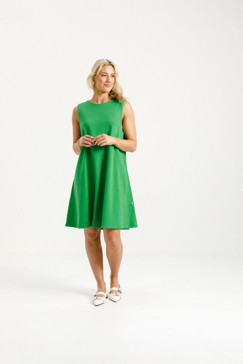 July Dress Kelly Green - PREORDER DELIVERY EARLY OCT